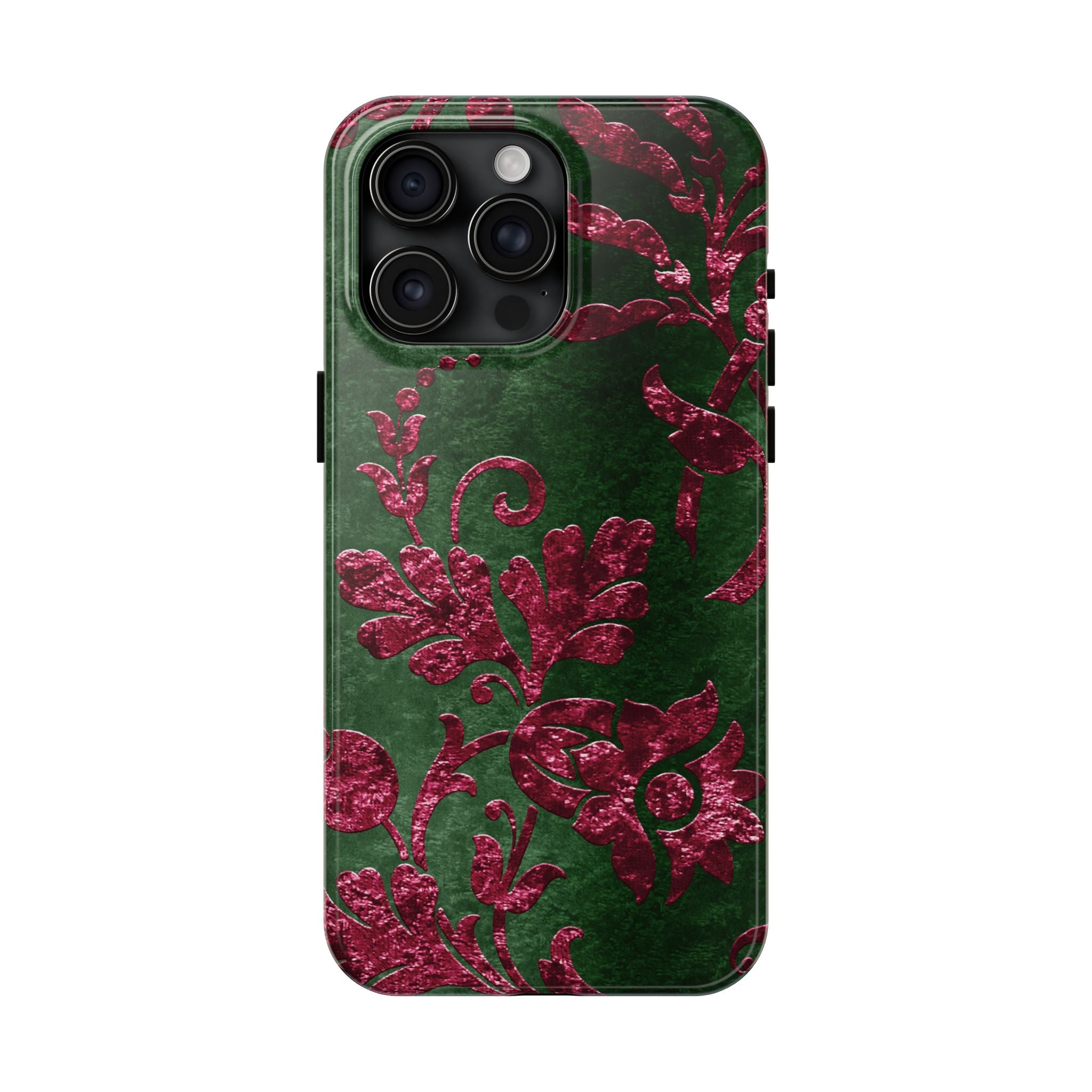 embossed-burgundy-velvet-tough-iphone-case-protective-iphone-cover-heavy-duty-iphone-case-rugged-phone-case-durable-smartphon