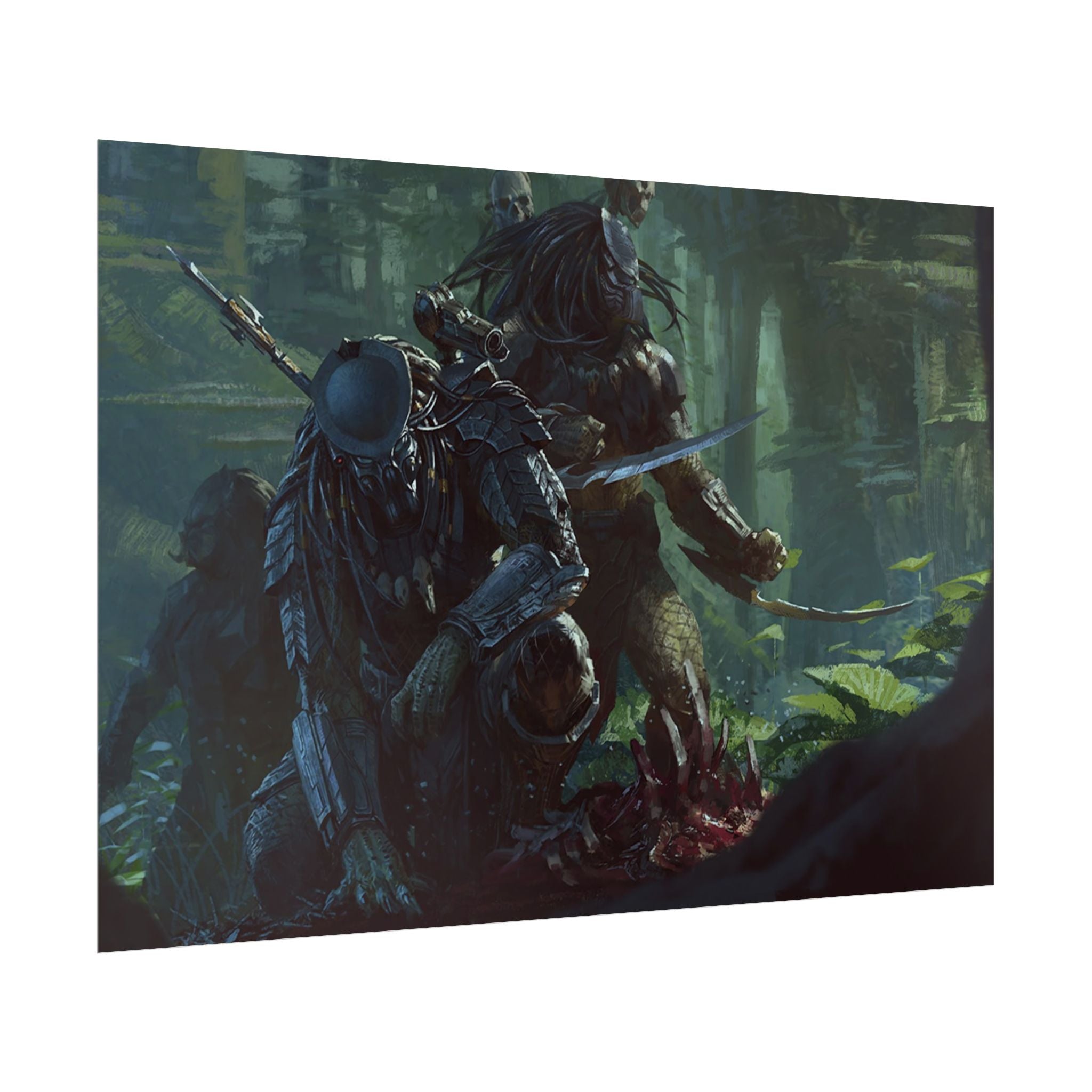 predator-alien-art-predator-poster-print-movie-wall-art-sci-fi-home-decor-geek-wall-art-fantasy-decor