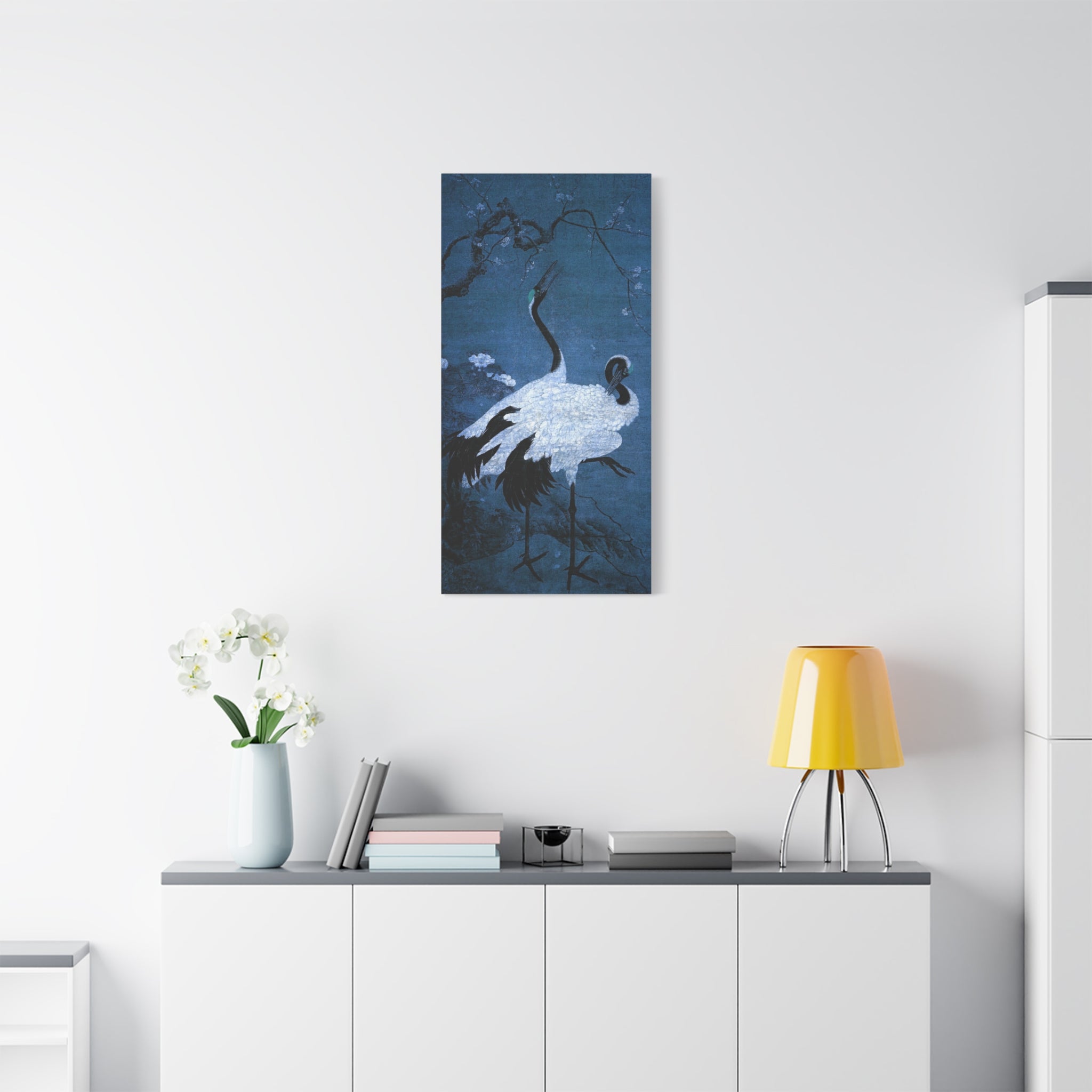 canvas-wall-art-snow-plum-twin-cranes-painting-home-decor-nature-print-japanese-art-gift-cranes-wall-decor-cranes-canvas-prin