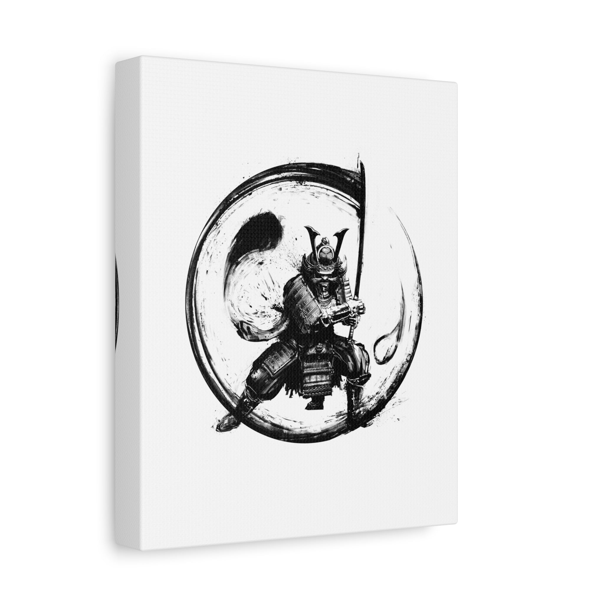 canvas-wall-art-japanese-samurai-ying-yang-katana-oni-mask-black-and-white-home-decor-zen-wall-hanging-asian-art-samurai-swor