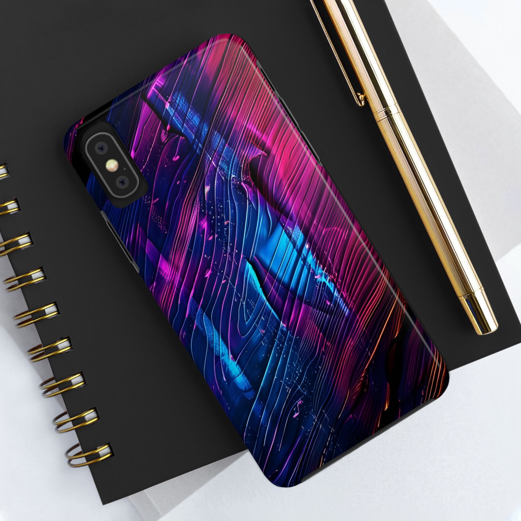 disco-neon-tough-iphone-cases-wood-grain-texture-iphone-case-cover-protective-iphone-shell-unique-iphone-accessories-iphone-1