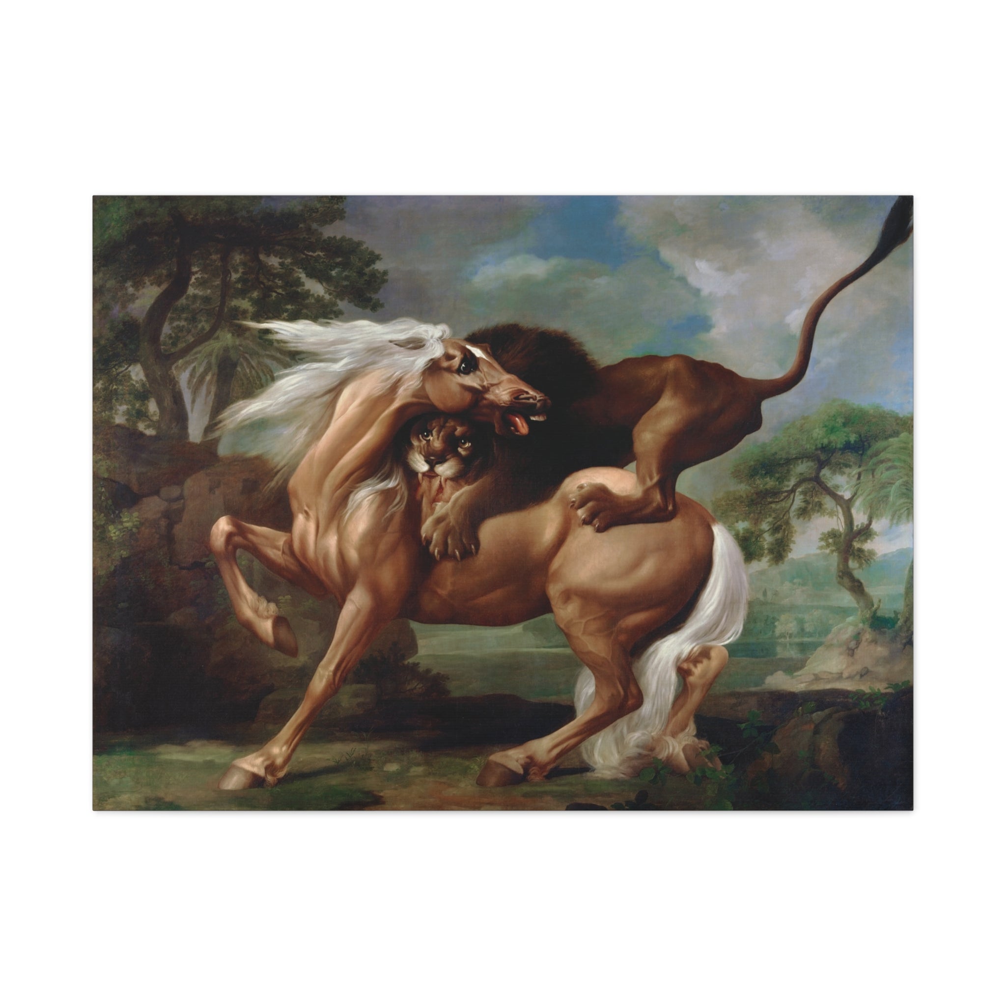 canvas-print-lion-attacking-horse-wall-art-decor-george-stubbs-painting-farm-house-decoration-hunting-art-african-wall-art