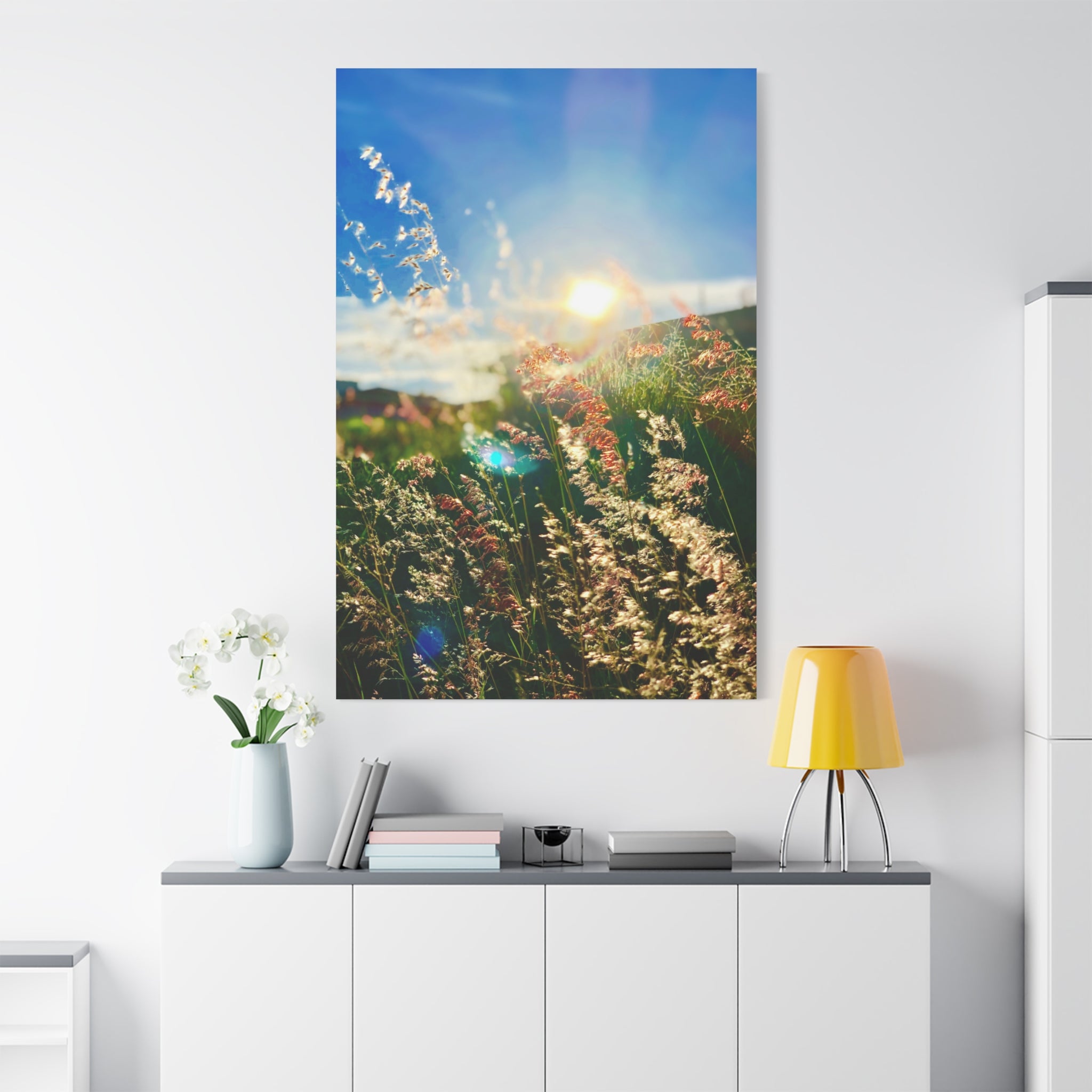 canvas-print-morning-sun-spring-home-decor-matte-wall-art-stretched-painting-1-25-inch-nature-photography-living-room-bedroom