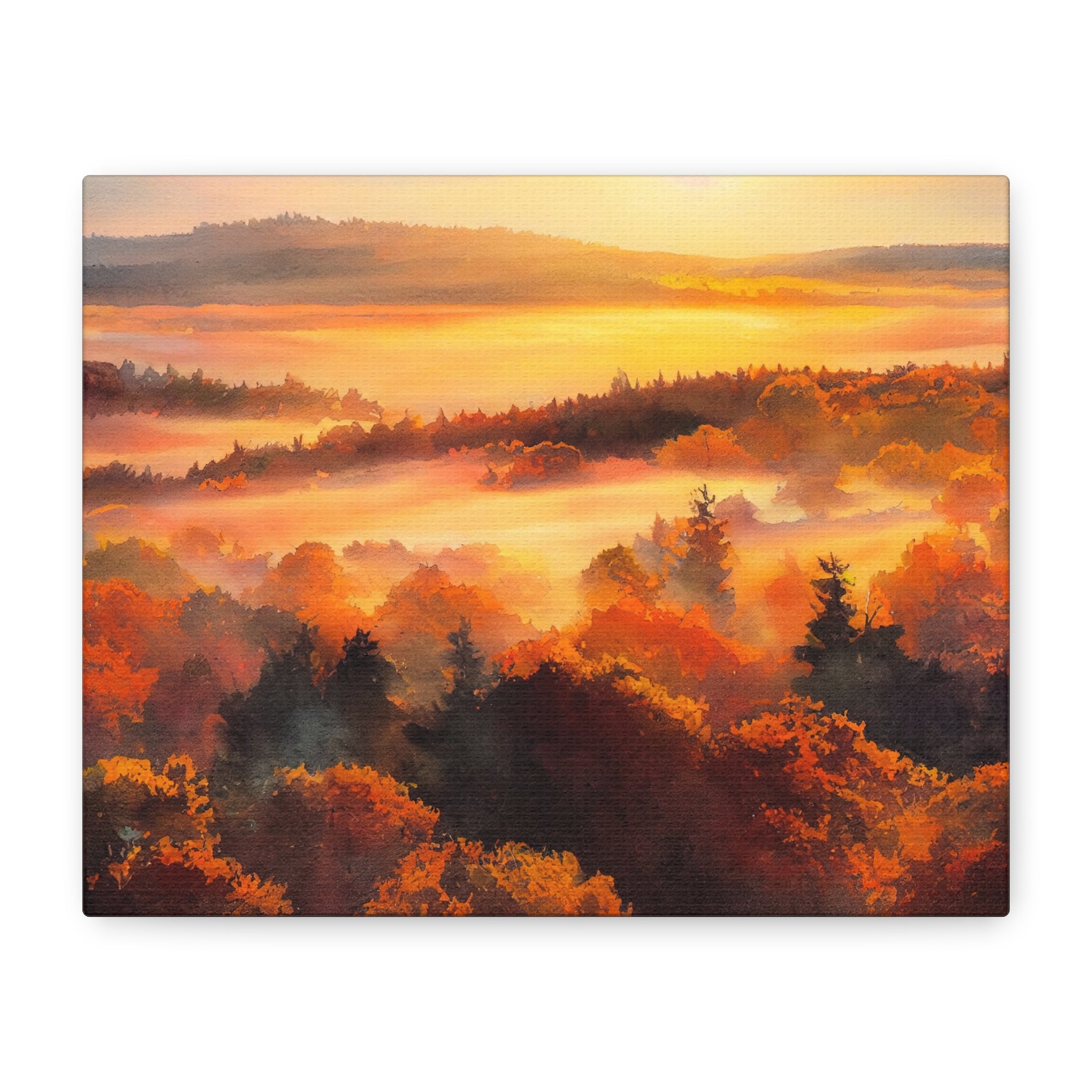 watercolor-fall-canvas-wall-art-fall-sunset-tree-print-stretched-matte-canvas-home-decor-autumn-decor-gift-for-nature-lovers