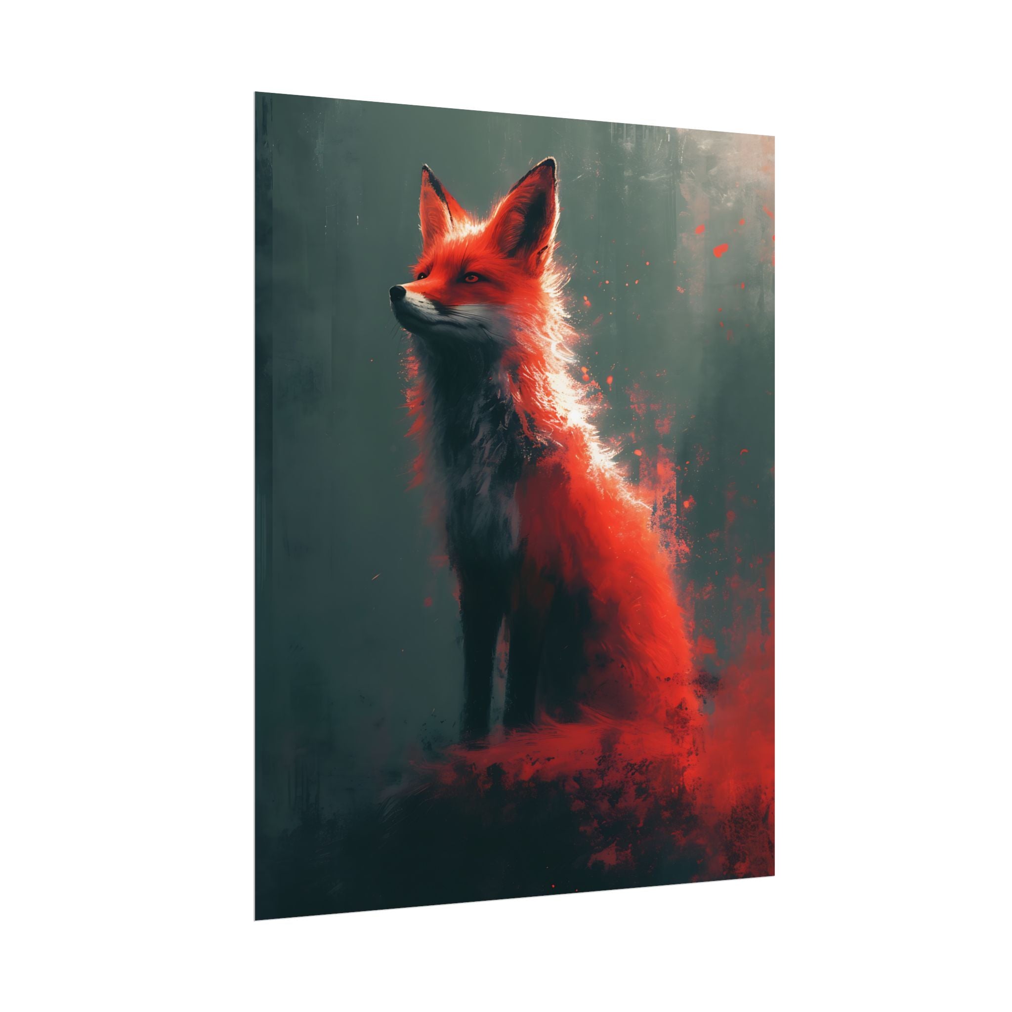red-fox-fantasy-decor-poster-print-wildlife-wall-art-home-decor-animal-lover-gift-nature-print-fantasy-art-decor