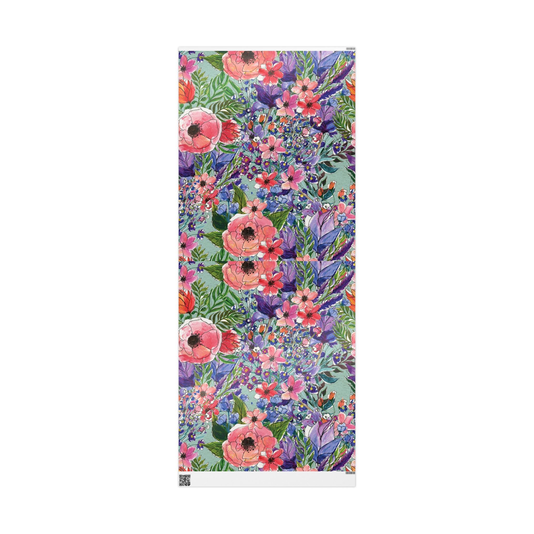 floral-wrapping-papers-pink-purple-oil-painting-gift-wrap-holiday-present-packaging-birthday-party-decor-craft-supplies-weddi