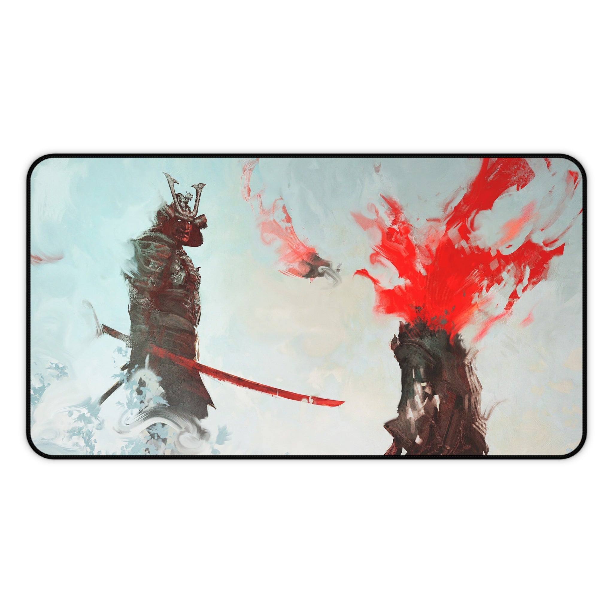 fantasy-samurai-warrior-with-oni-mask-mouse-pad-japanese-katana-samurai-warrior-with-armor-desk-mat-japanese-anime-samurai-de