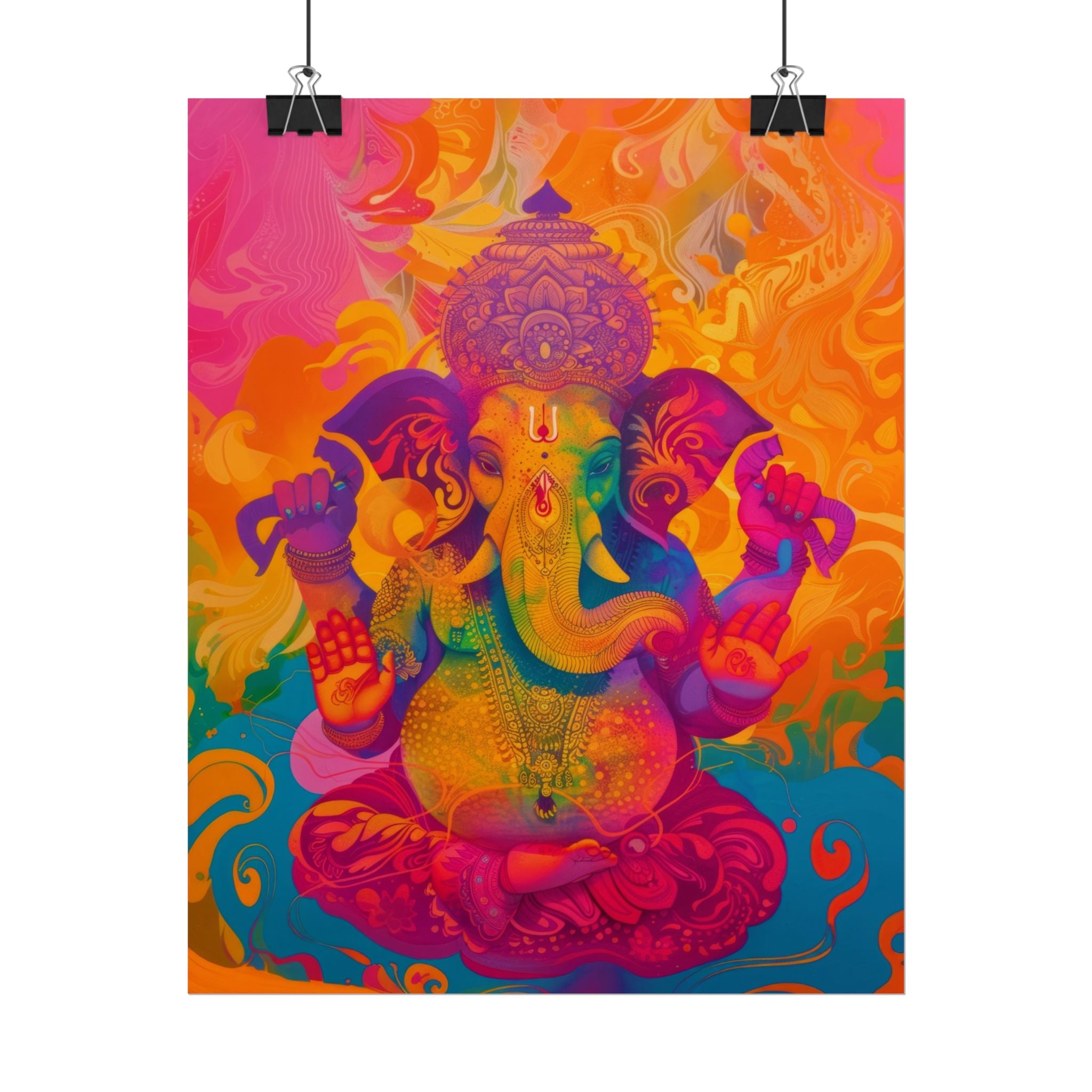 colorful-ganesha-poster-print-wall-art-decor-spiritual-home-decor-lord-ganesha-art-hindu-god-wall-decor-ethnic-wall-hanging