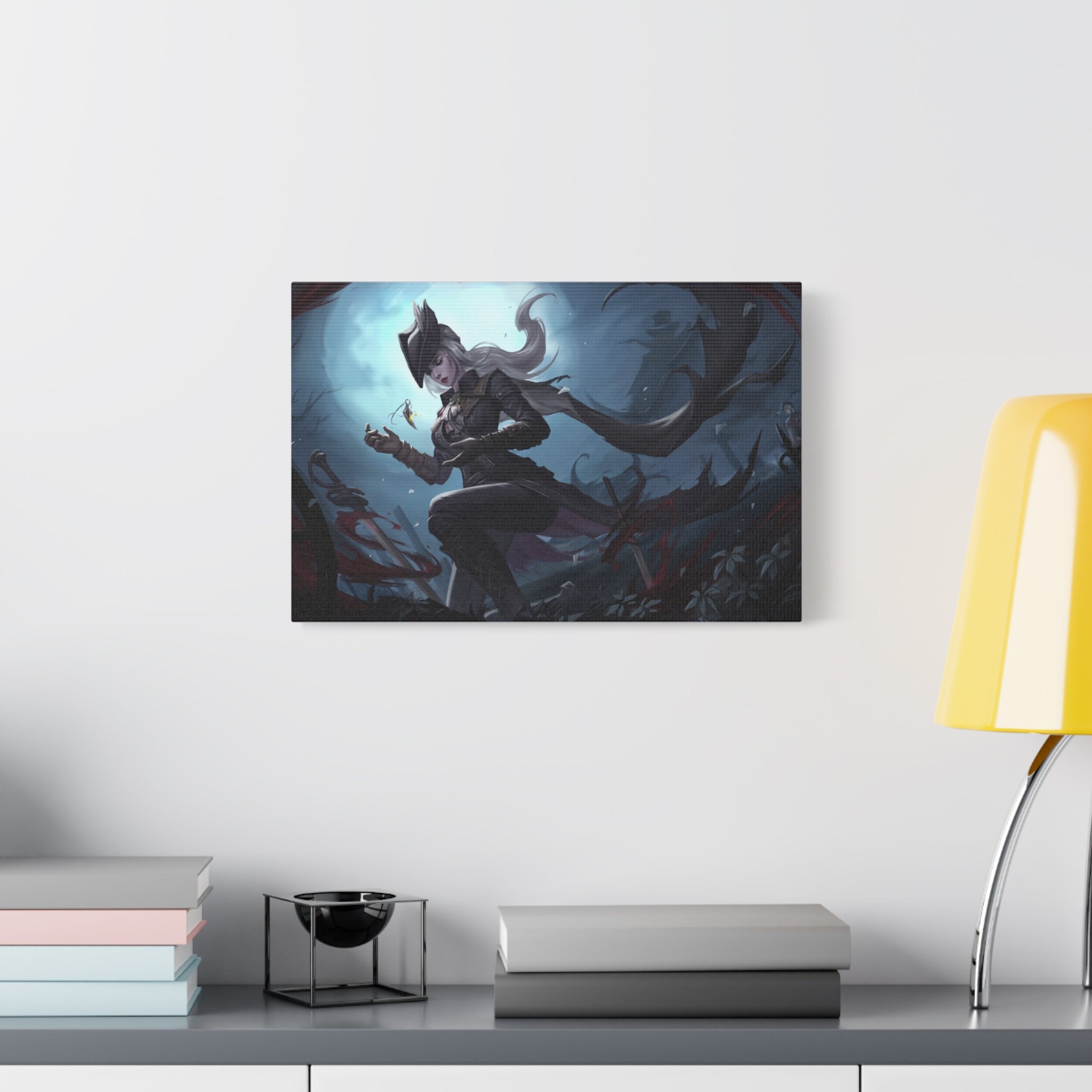 Bloodborne The Hunter Lady Maria Canvas Wall Art, Home Decor, Game Wall Art Print