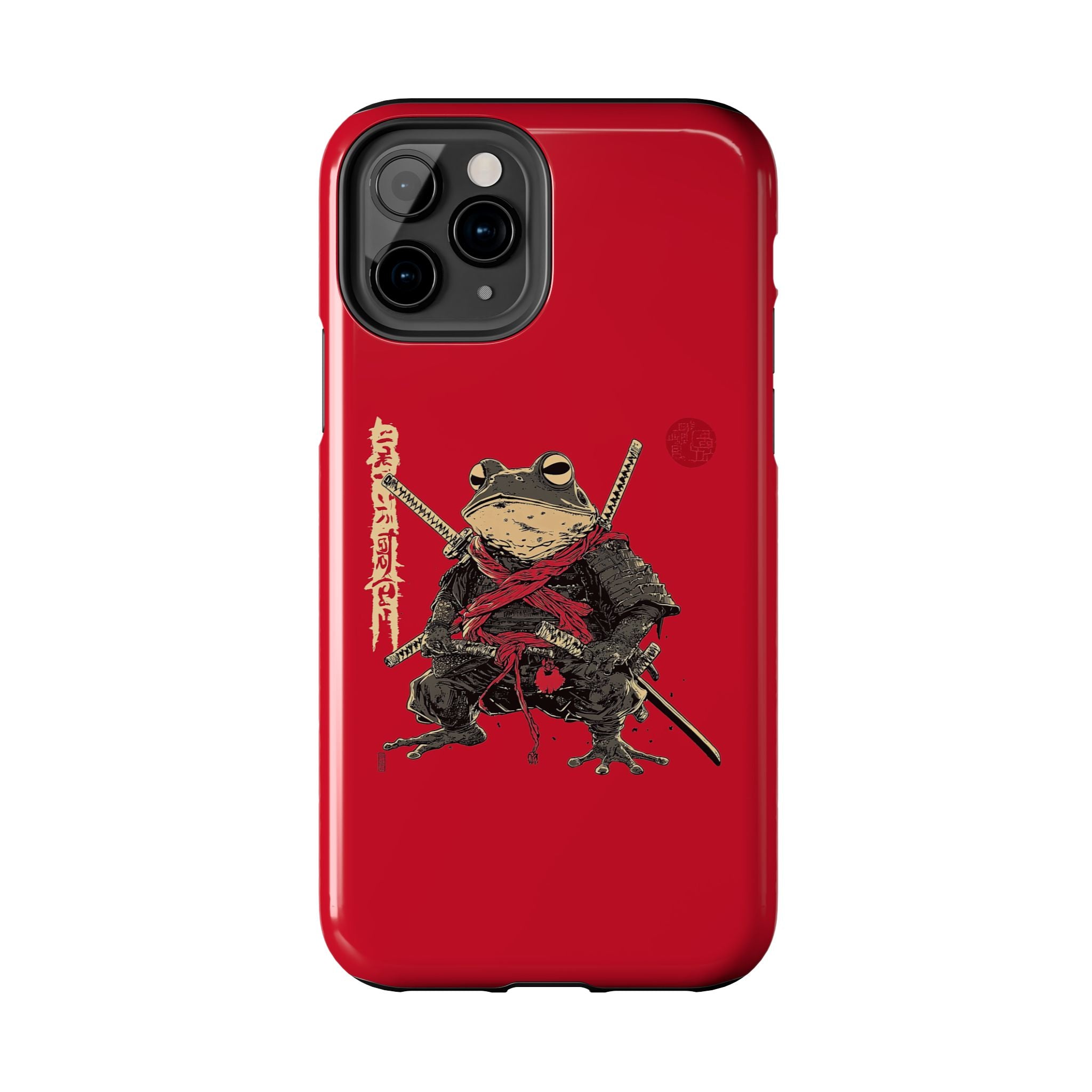 retro-vintage-ninja-frog-iphone-tough-case-red-sun-japanese-samurai-frog-design-stylish-tough-protector-red-iphone-case