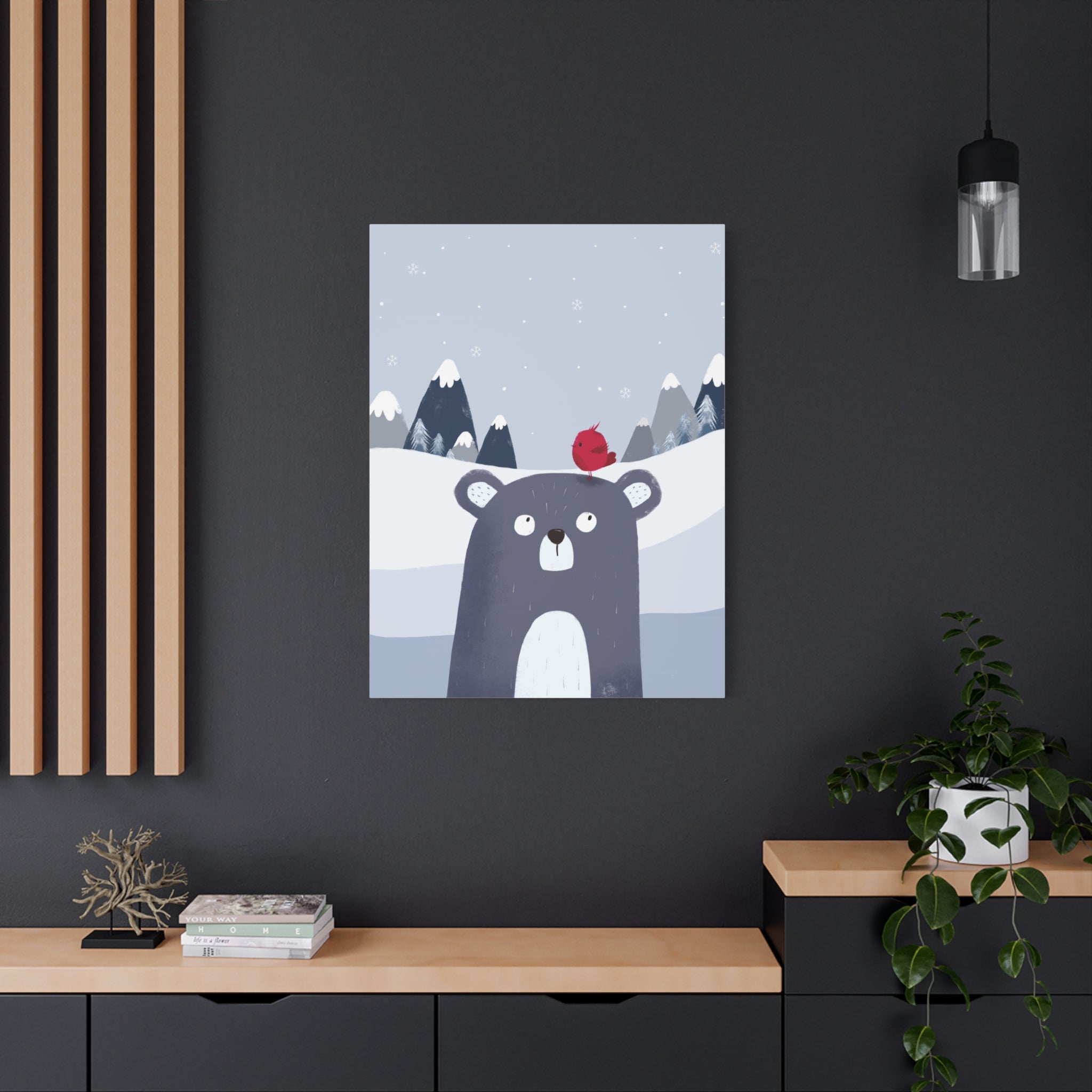 canvas-wall-art-cute-bear-nursery-decor-baby-bear-print-stretched-canvas-nursery-art-cute-bear-decoration-baby-nursery-cute-a
