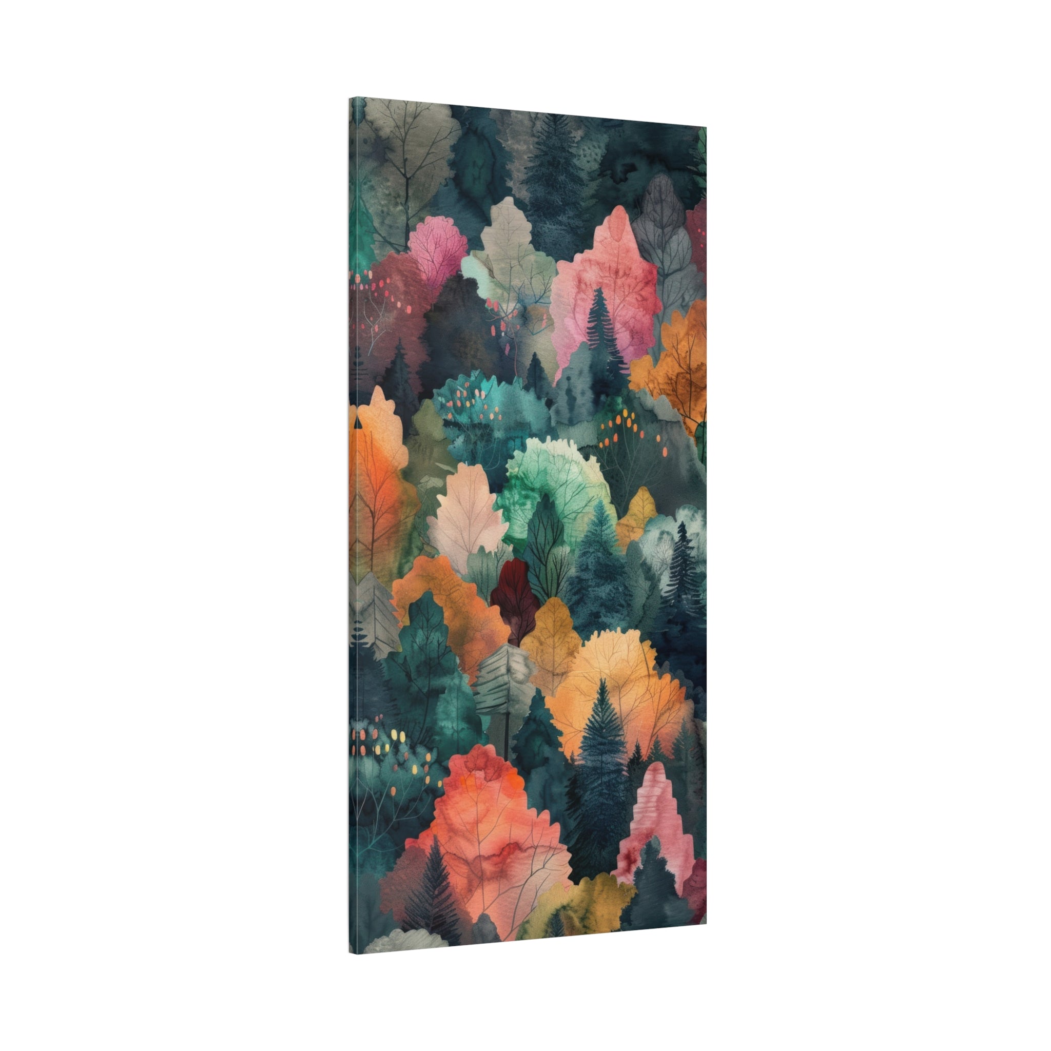 canvas-wall-art-autumn-watercolor-decor-fall-decor-pastel-colors-nature-decor-fall-canvas-wall-art-matte-canvas