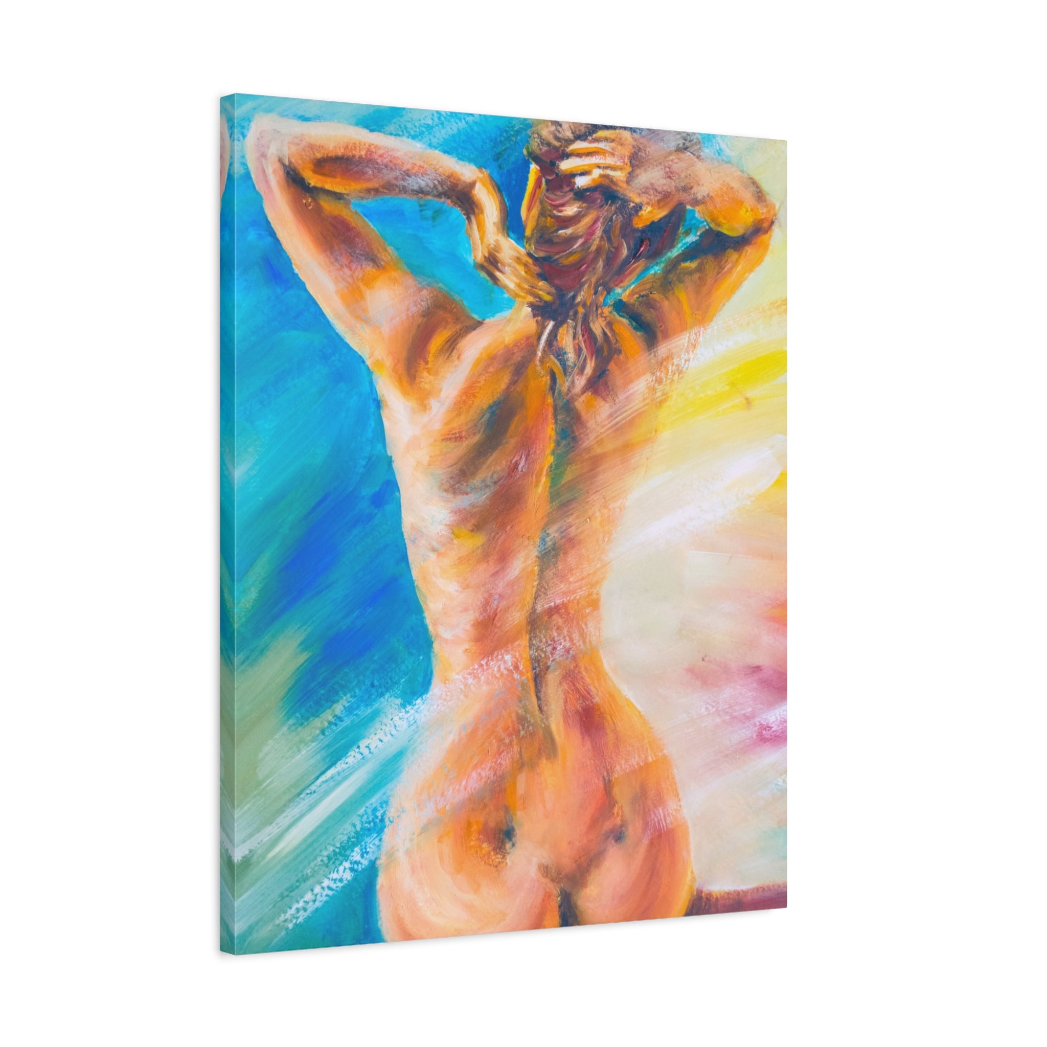 canvas-print-violin-naked-woman-body-oil-effect-wall-decor-matte-stretched-art-musician-gift-bedroom-decoration-living-room-a