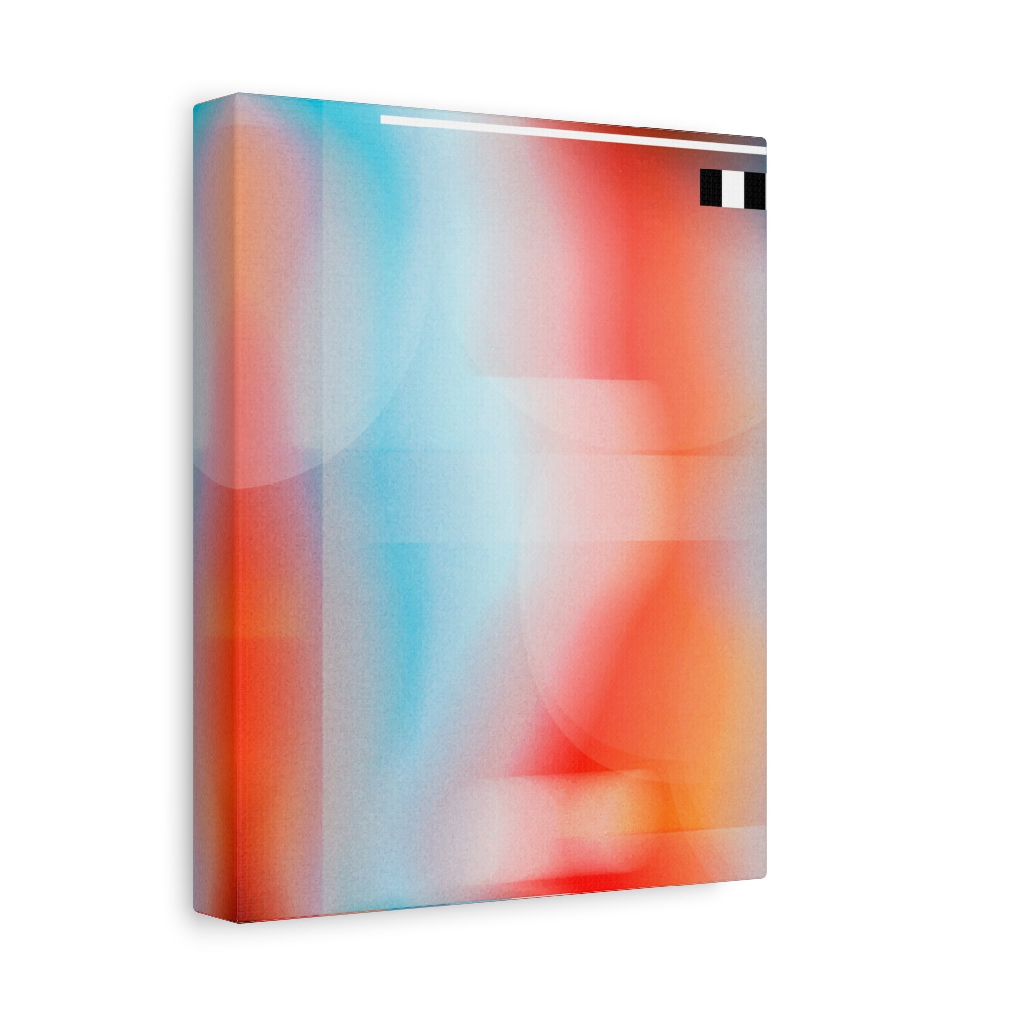 canvas-print-abstract-orange-retro-colorful-home-decor-wall-art-stretched-matte-canvas-living-room-decor-unique-gift-idea