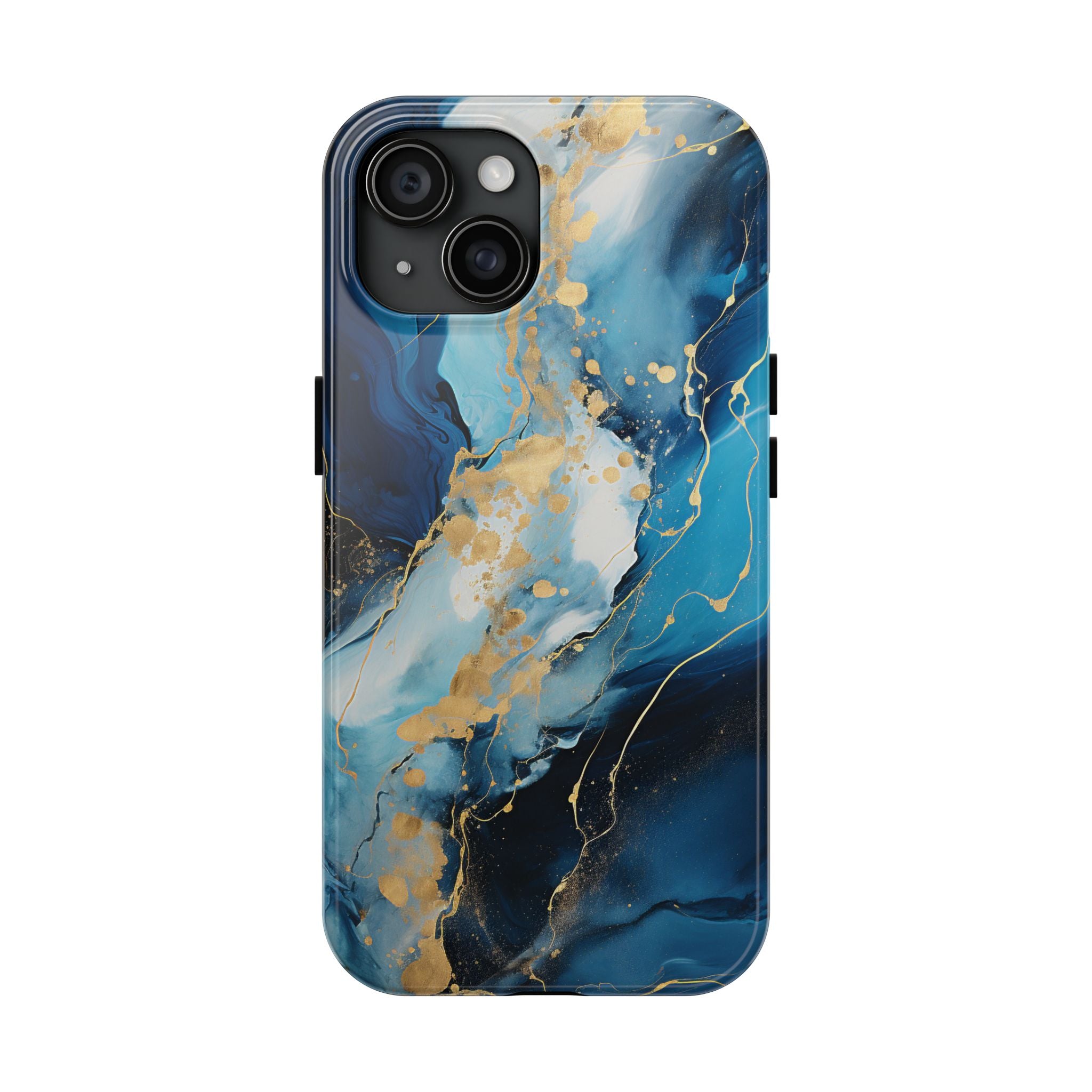 blue-gold-marble-iphone-tough-case-elegant-minimalist-protective-cover-stylish-phone-shell-hard-shell-iphone-case-trendy-acce