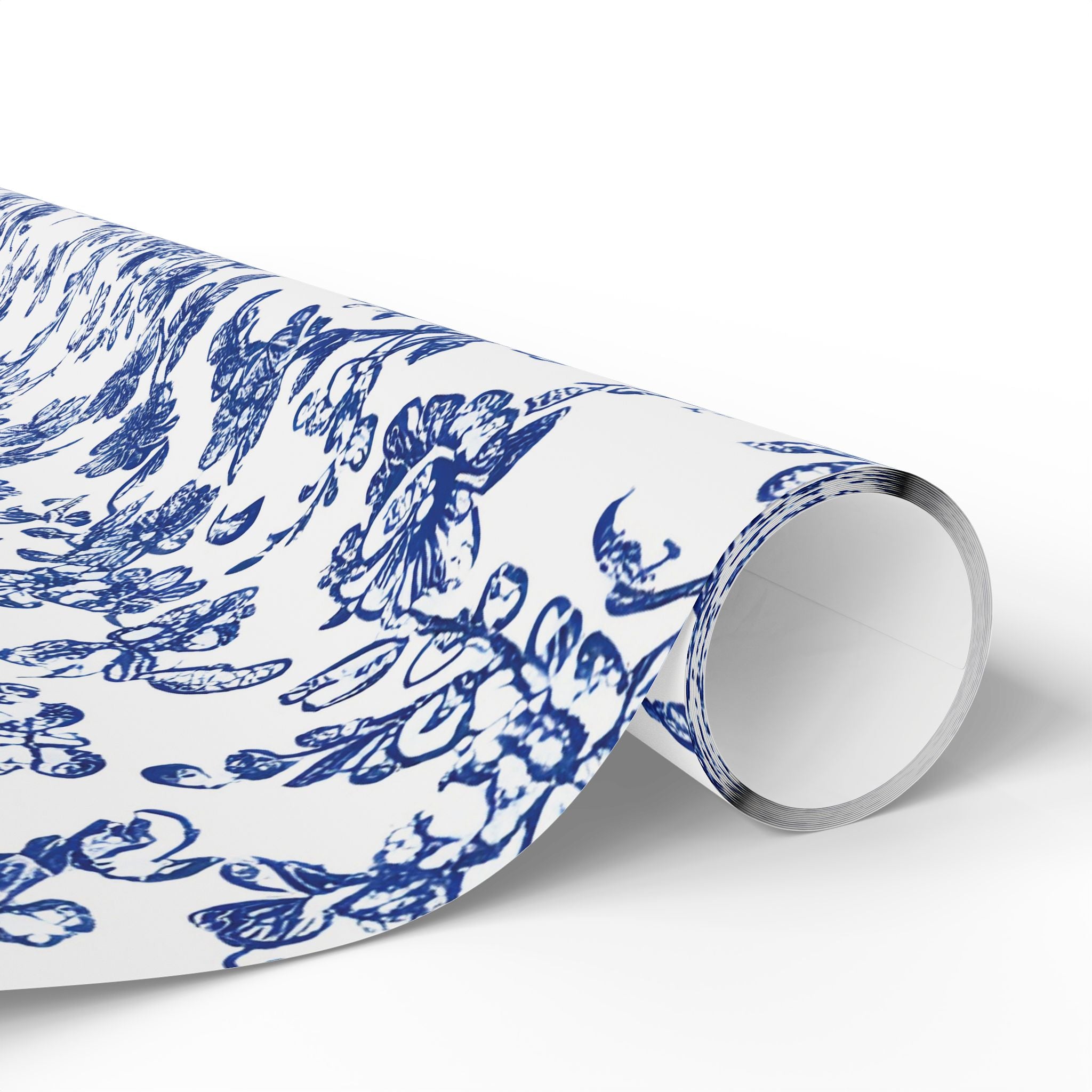 wrapping-papers-blue-french-toile-floral-elegant-gift-wrap-holiday-gift-wrap-birthday-wrapping-paper-wedding-gift-wrap-christ