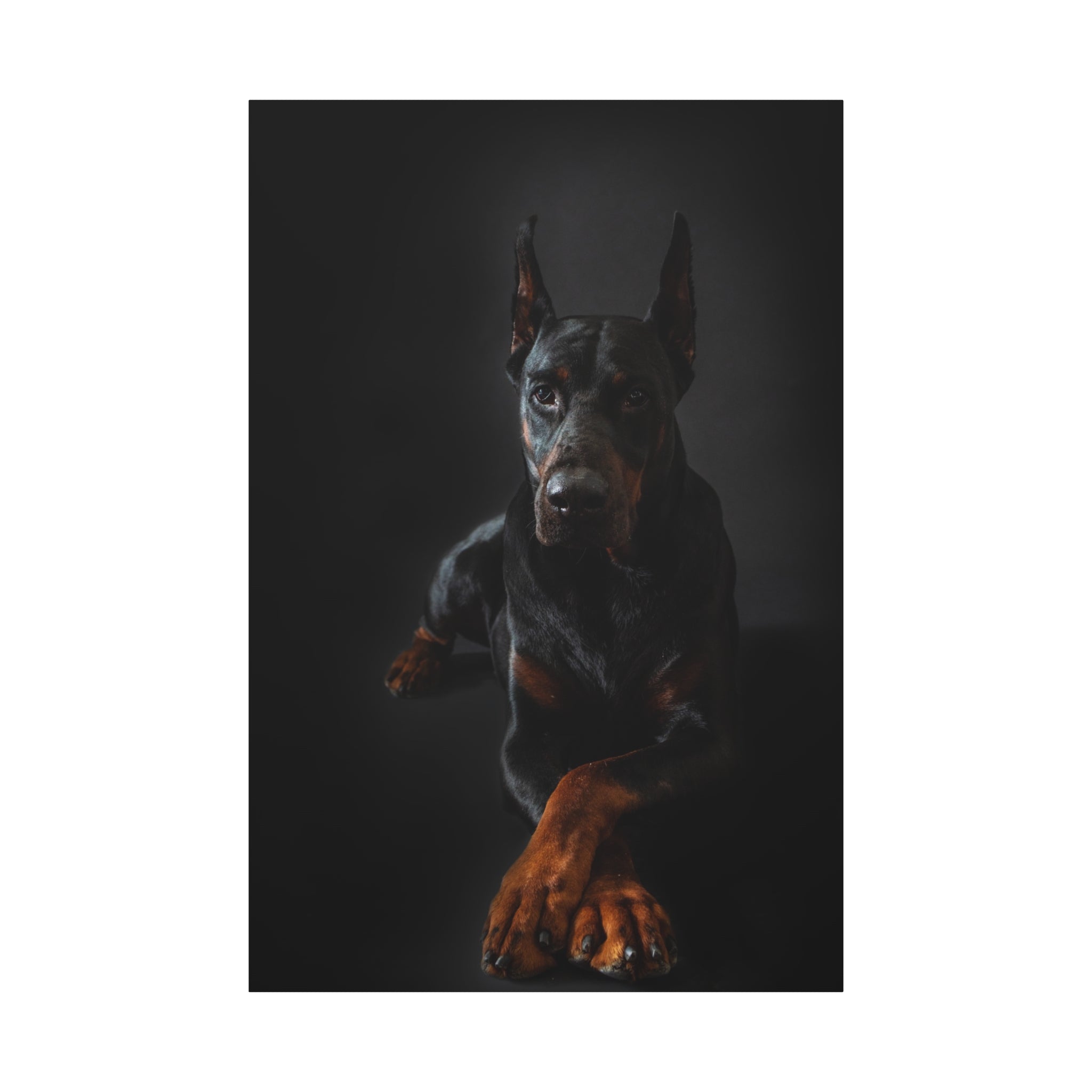 canvas-print-doberman-dog-wall-art-home-decor-office-decor-stretched-matte-canvas-1-25-gift-for-dog-lovers-animal-artwork-pet