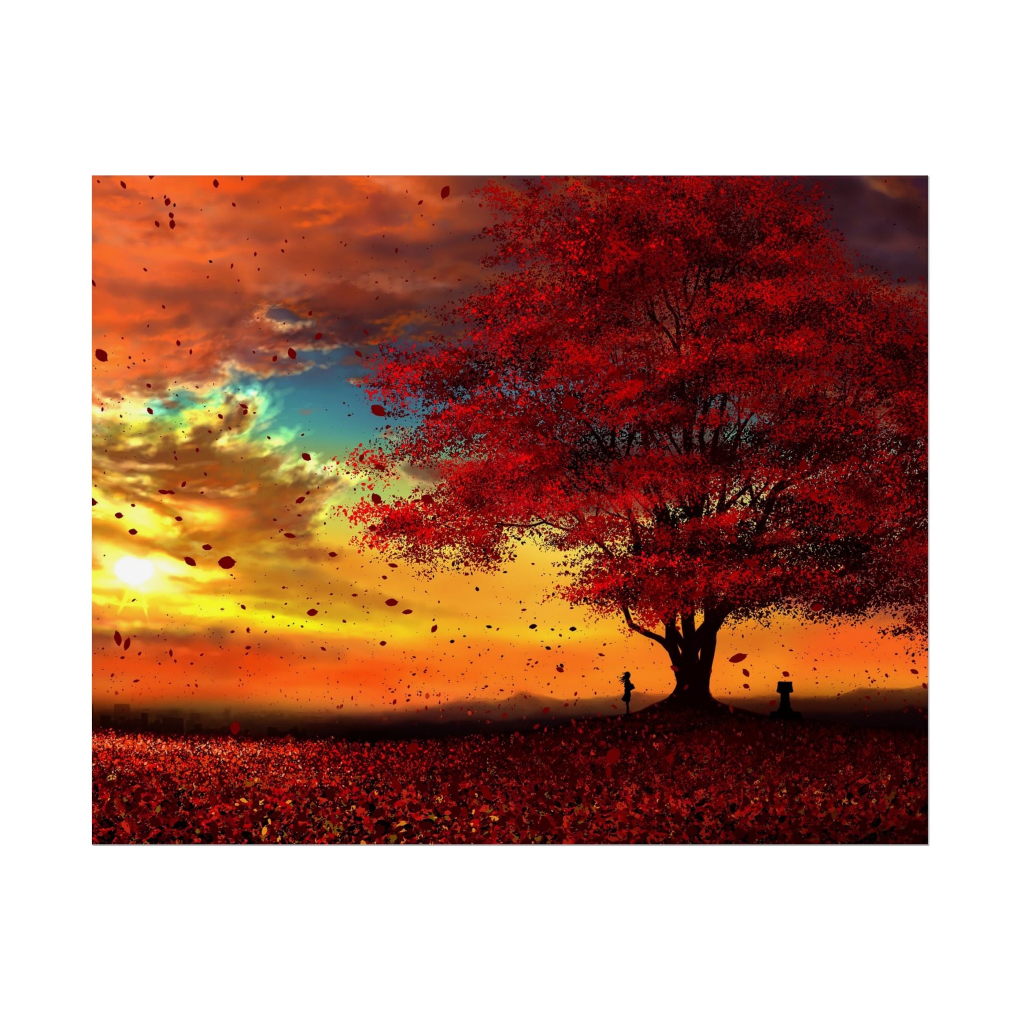 sunset-scenery-autumn-poster-print-wall-art-decor-home-decoration-nature-artwork-gift-idea-wall-hanging