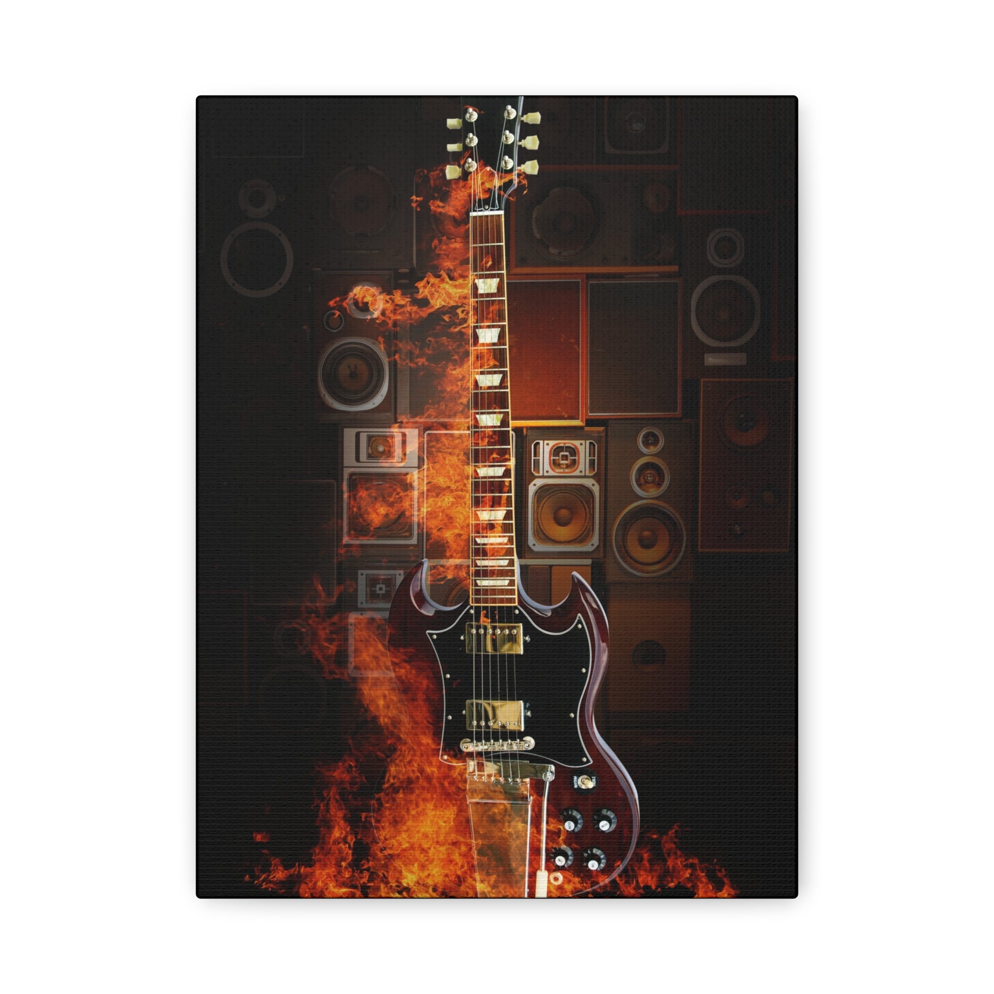 canvas-print-rock-n-roll-guitar-in-fire-home-wall-decor-music-art-gift-matte-stretched-wall-art-musicians-gift-guitarist-deco