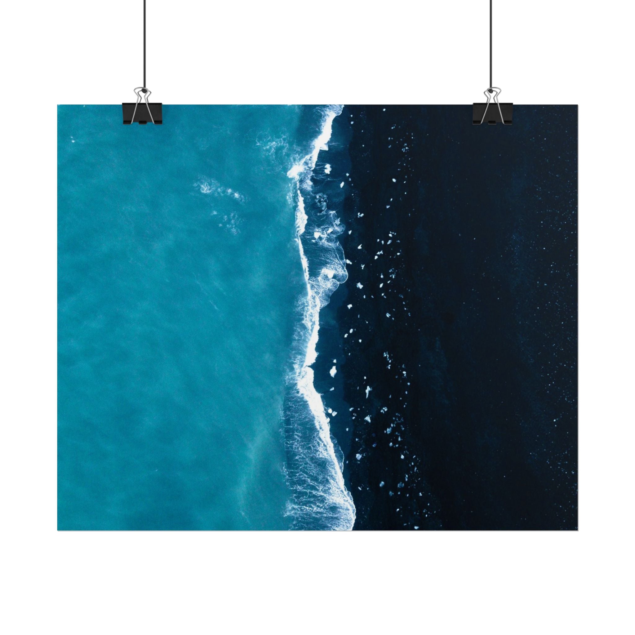 ocean-minimalist-decor-poster-print-beach-wall-art-coastal-photography-blue-ocean-print-sand-landscape-home-office-decoration