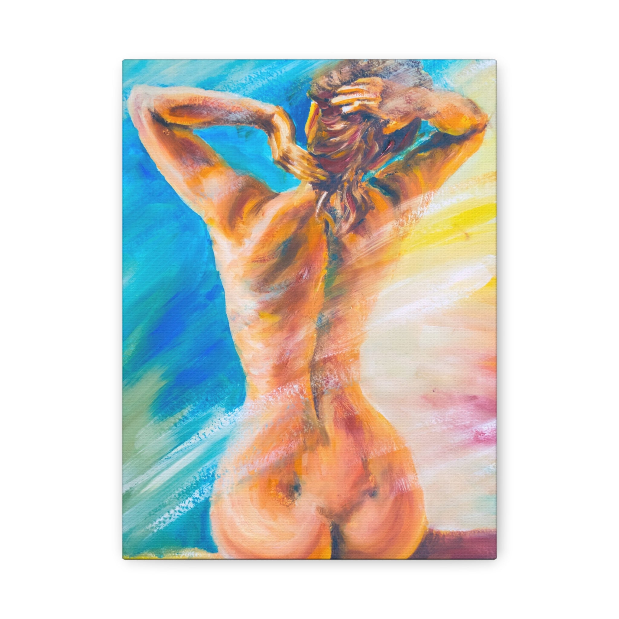 canvas-print-violin-naked-woman-body-oil-effect-wall-decor-matte-stretched-art-musician-gift-bedroom-decoration-living-room-a