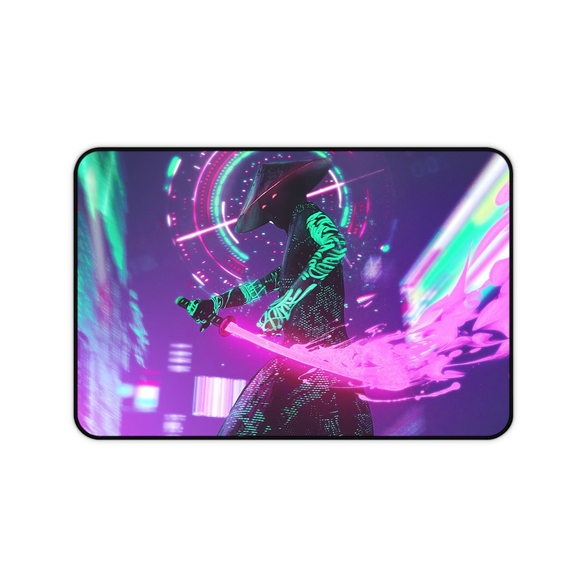 neon-cyberpunk-samurai-mouse-pad-large-gaming-desk-mat-fantasy-protective-desk-pad-japanese-desk-accessory