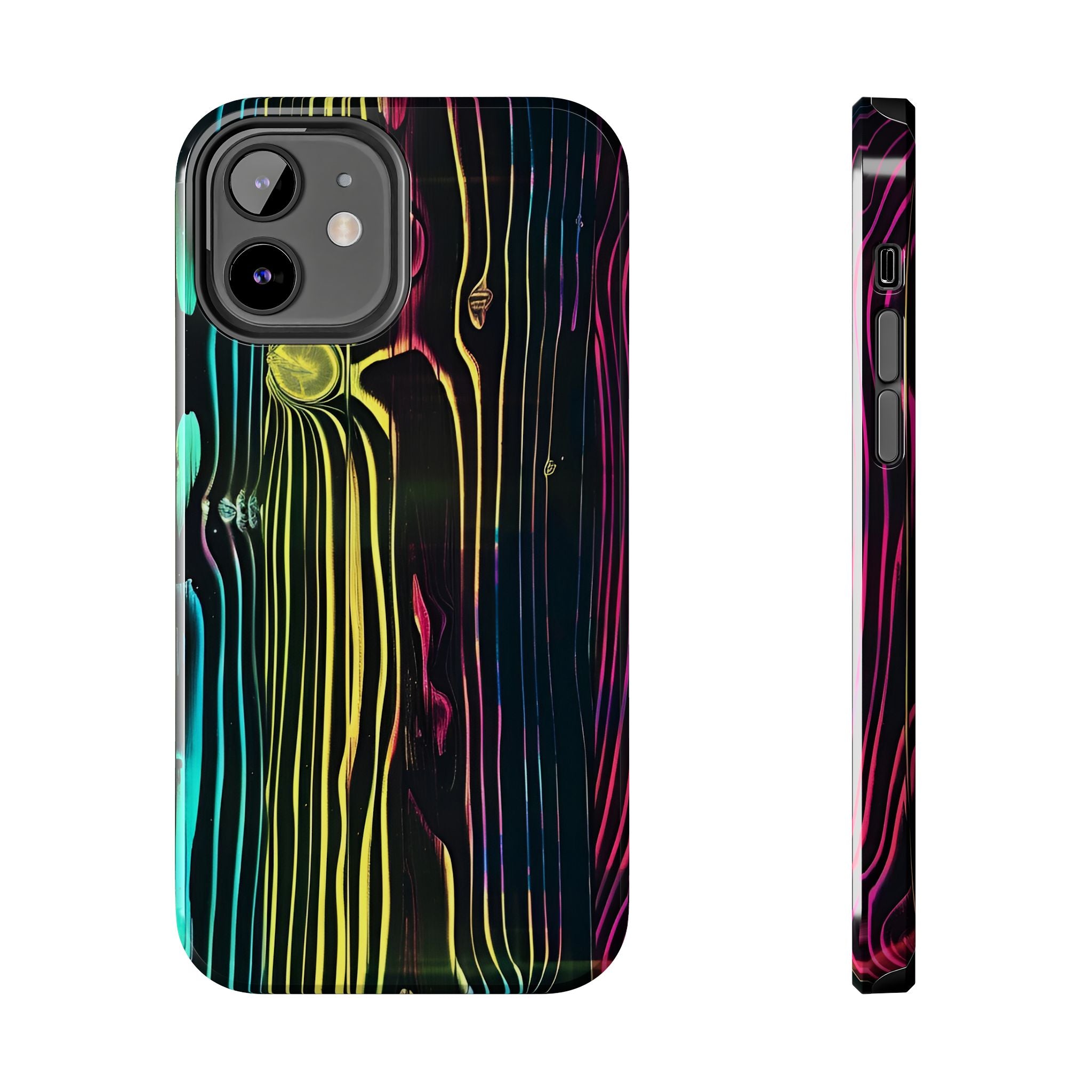 disco-neon-tough-iphone-cases-wood-grain-texture-iphone-case-cover-protective-iphone-shell-unique-iphone-accessories-iphone-1