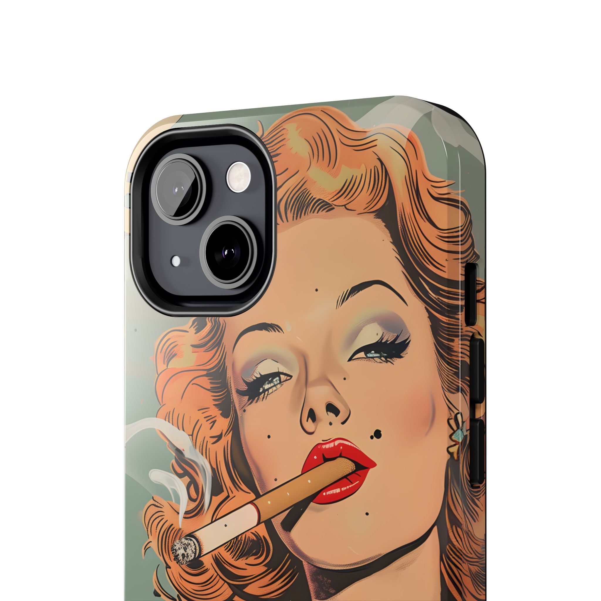 tough-phone-cases-vintage-pin-up-girl-iphone-cover-strong-phone-protector-retro-pinup-design-protective-smartphone-case