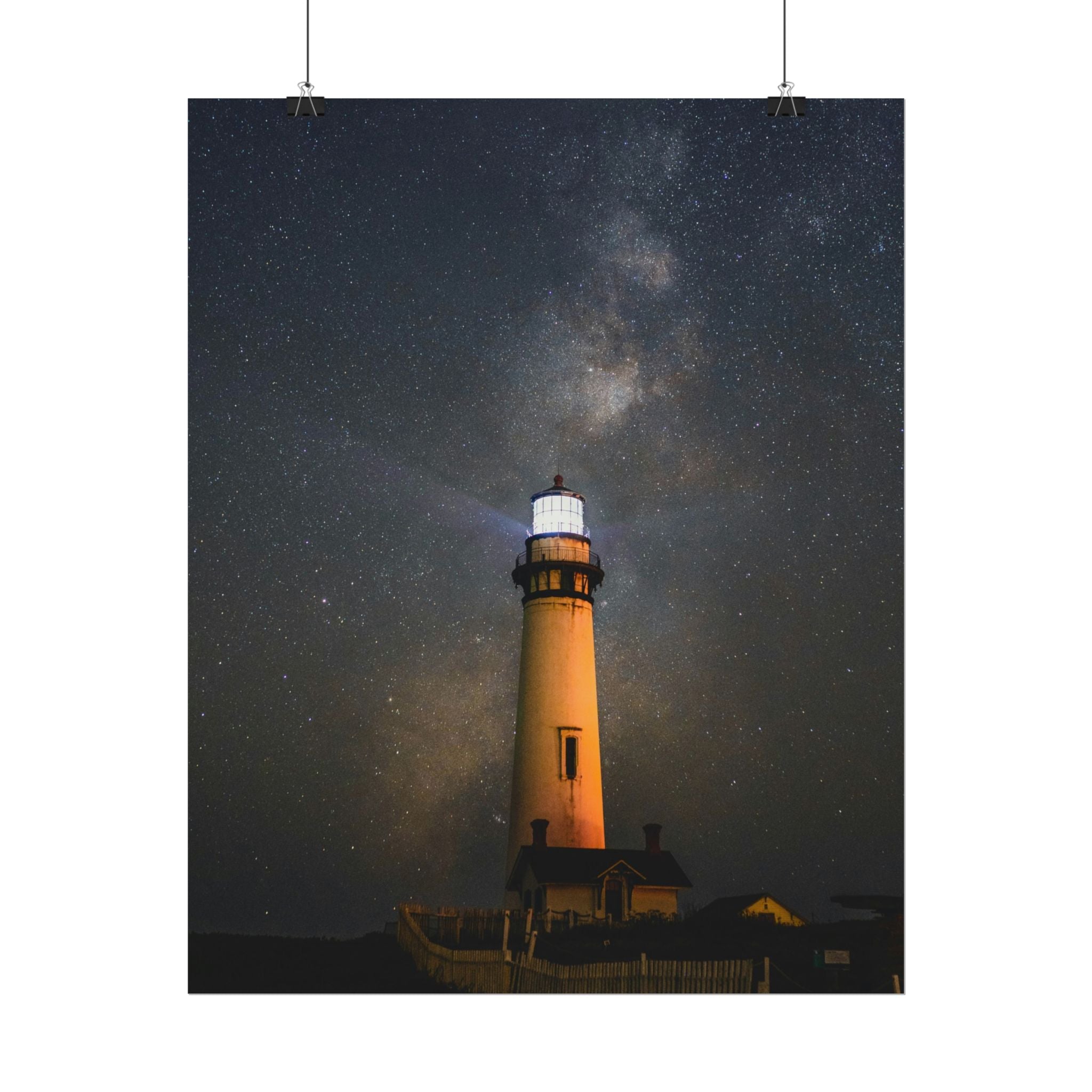 lighthouse-on-rock-poster-print-coastal-wall-art-nautical-decor-beach-house-decoration-seaside-wall