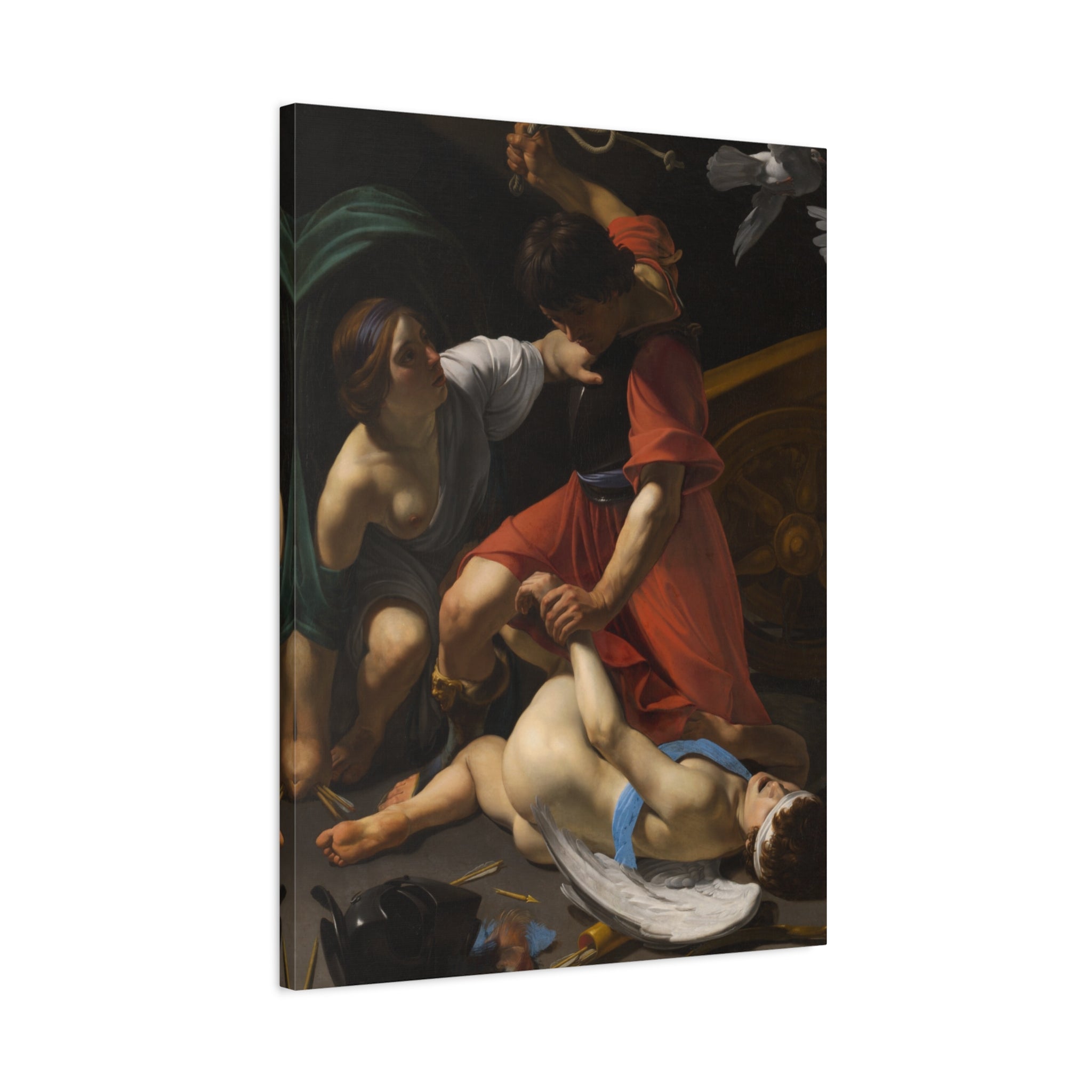 canvas-print-cupid-chastised-bartolomeo-manfredi-1613-matte-canvas-wall-art-stretched-1-25-inch-classic-art-decor-artwork