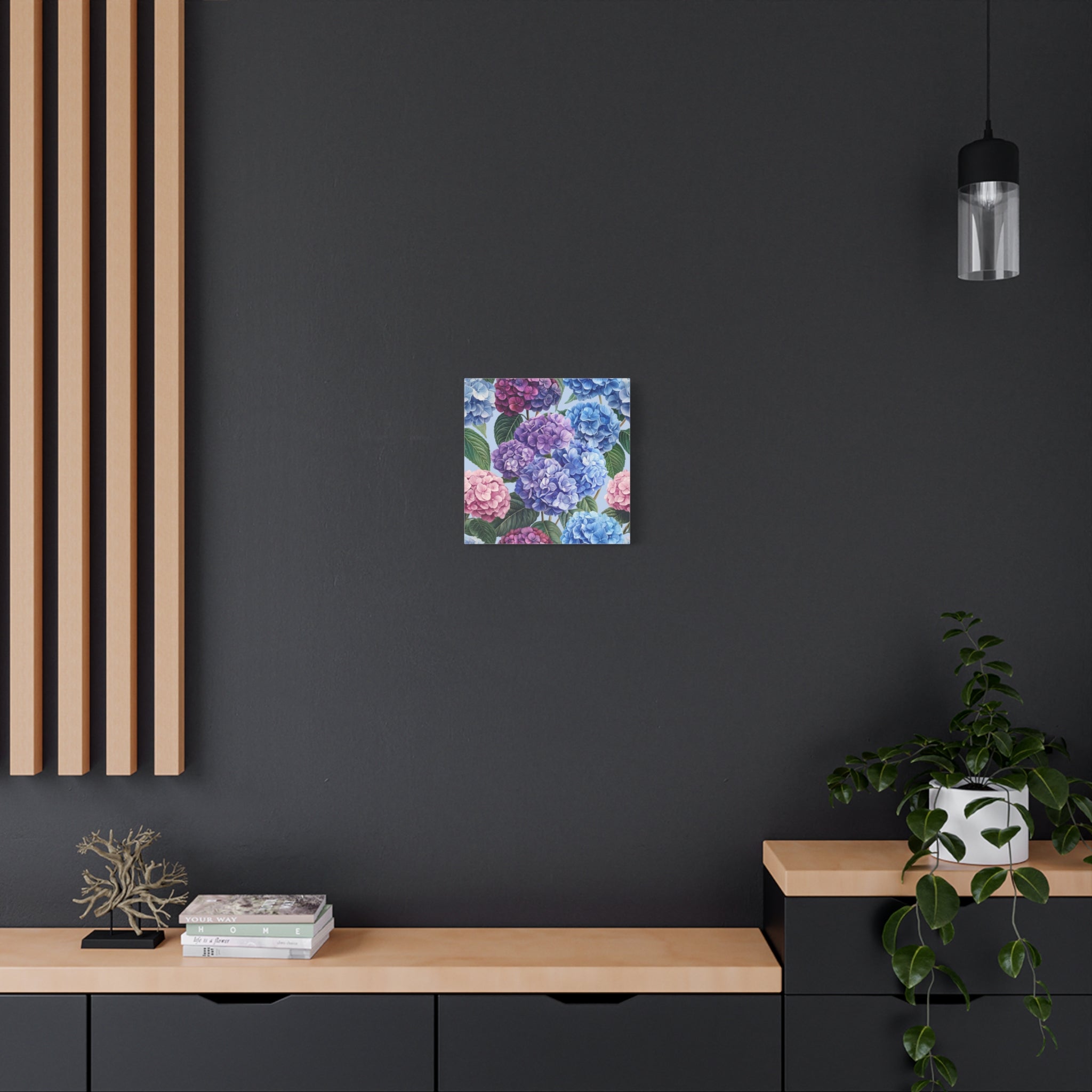 canvas-wall-art-hydrangea-print-floral-home-decor-stretched-matte-canvas-1-25-inch-botanical-artwork-garden-flowers-painting