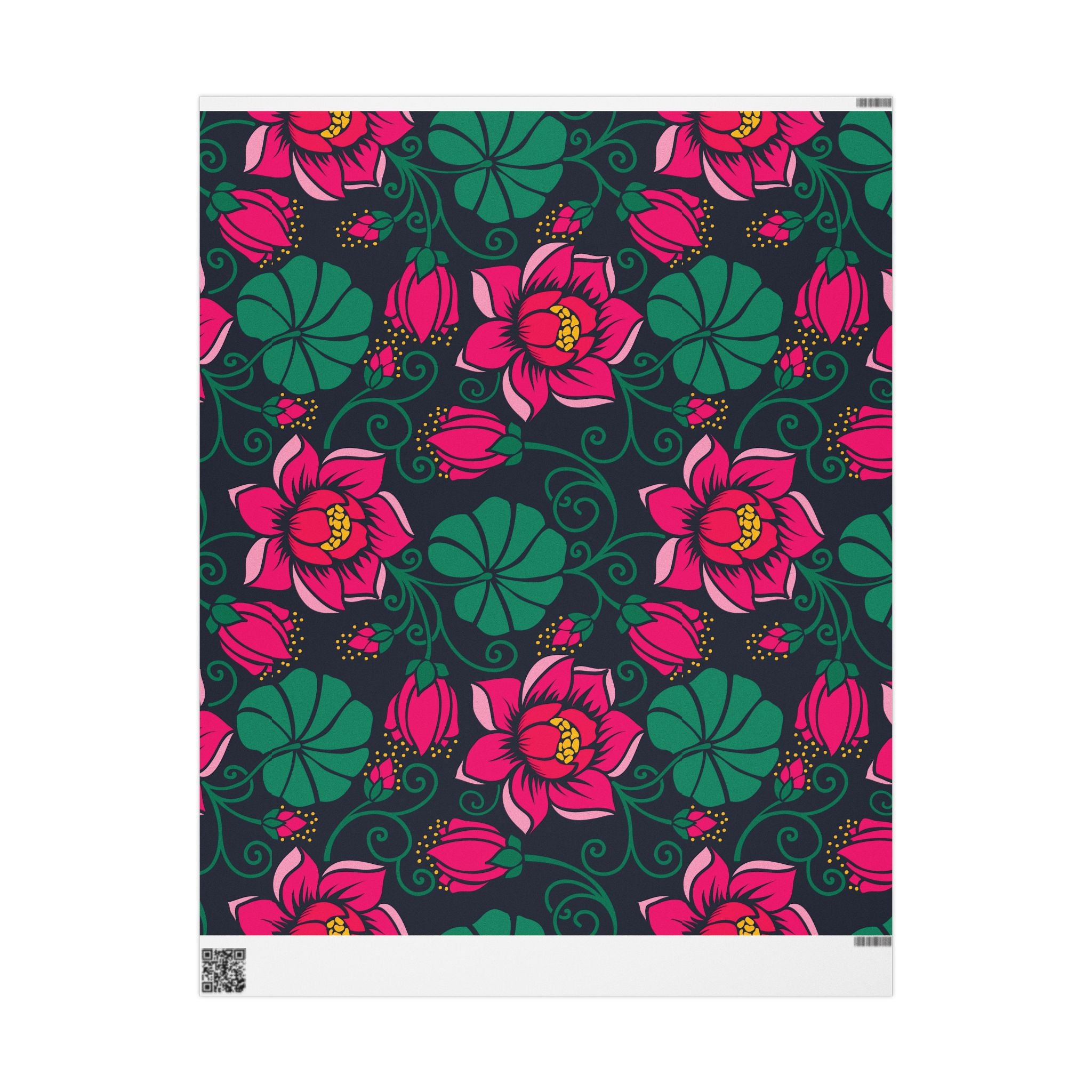 vintage-retro-pink-tulip-gift-wrap-30x72-inch-floral-design-birthday-wrapping-decorative-craft-paper-holiday-gift-wrap-elegan