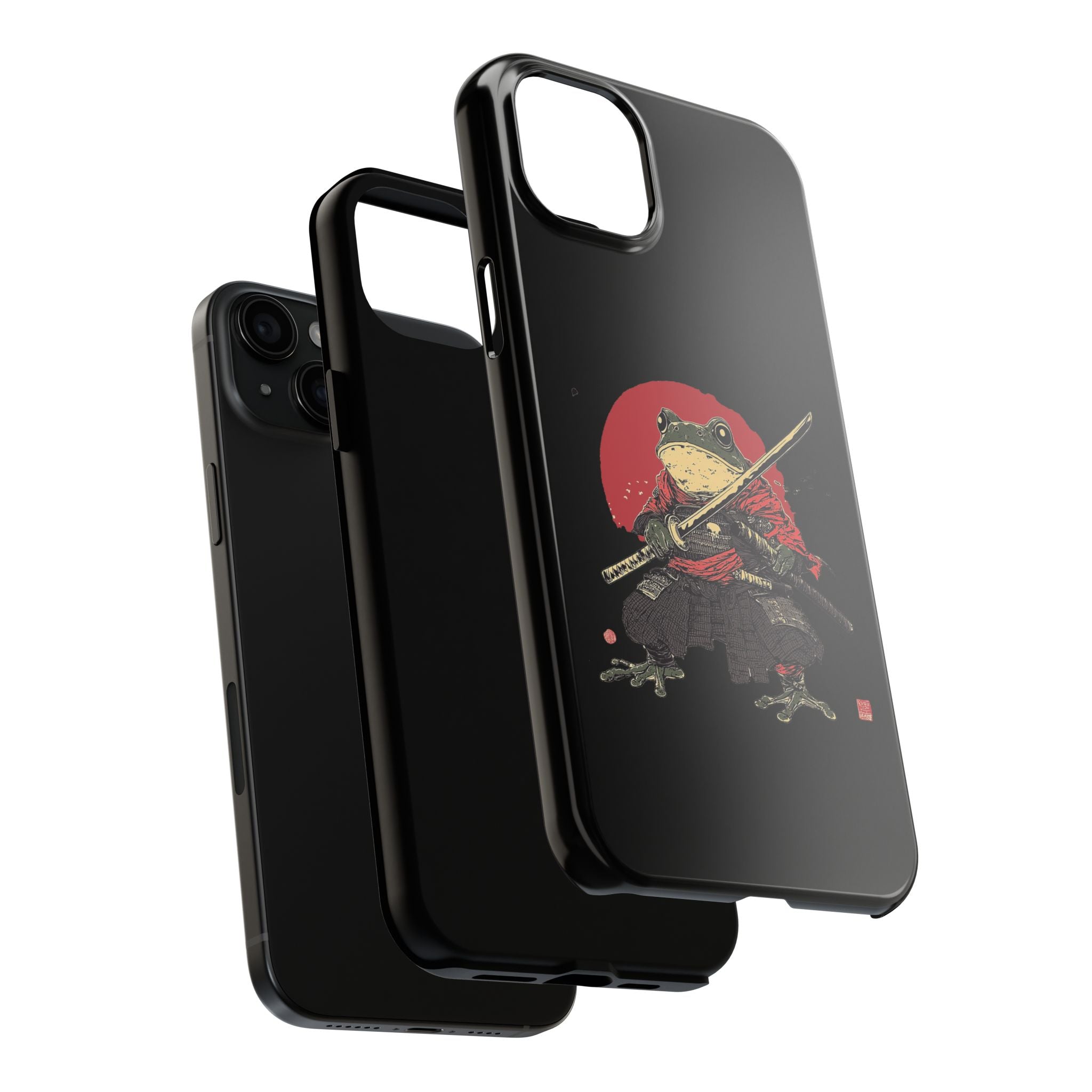 retro-vintage-ninja-frog-iphone-tough-case-red-sun-japanese-samurai-frog-design-ninja-warrior-black-iphone-hard-cover-1