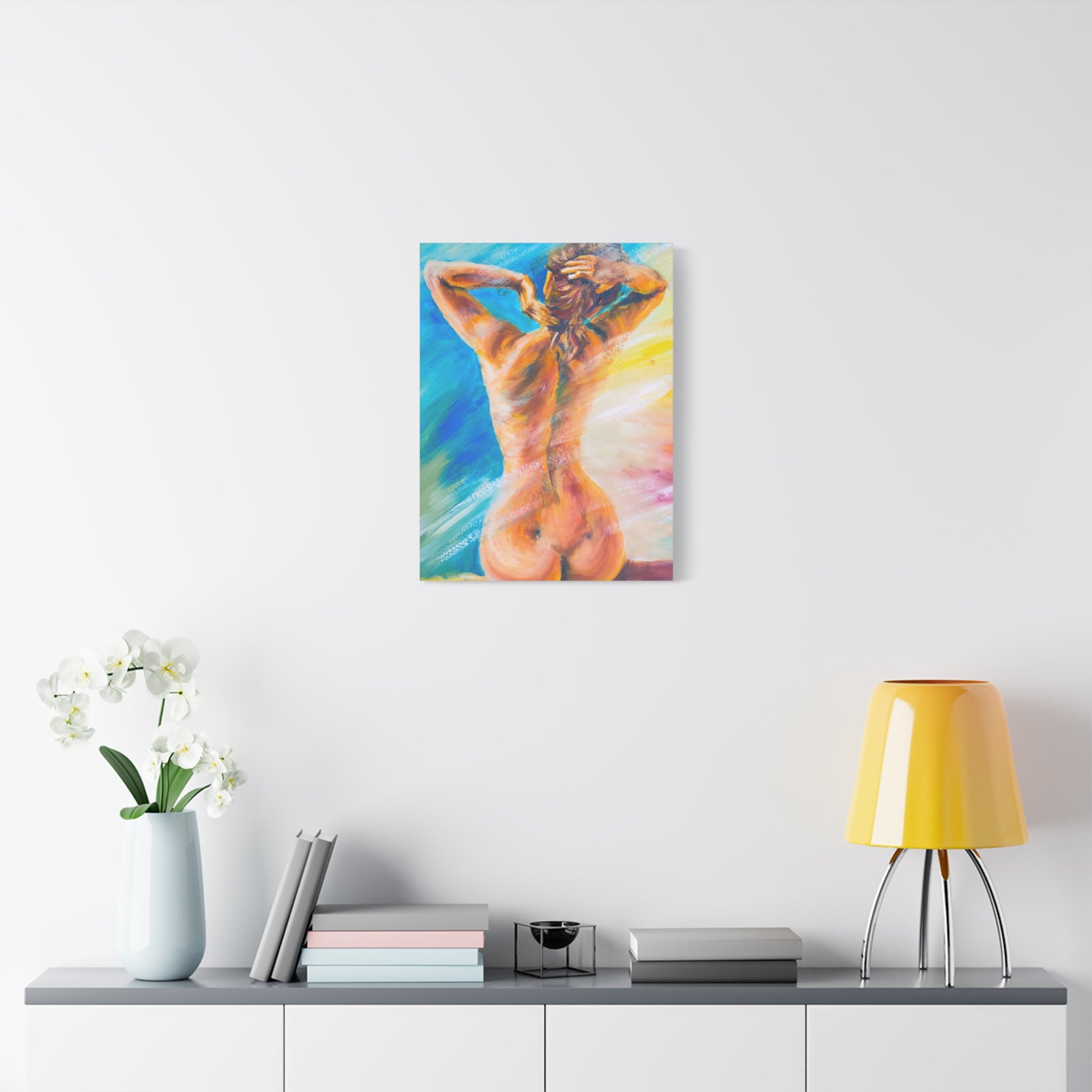 canvas-print-violin-naked-woman-body-oil-effect-wall-decor-matte-stretched-art-musician-gift-bedroom-decoration-living-room-a