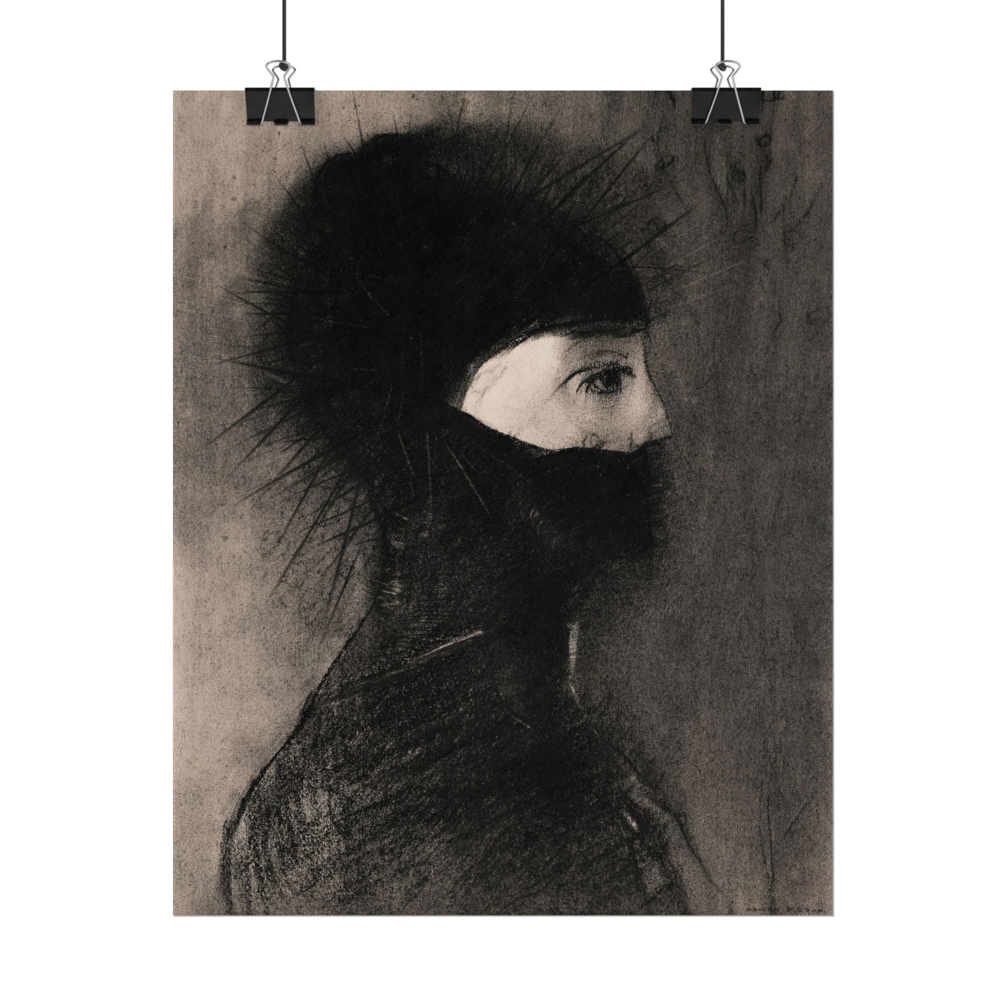 armor-by-odilon-redon-poster-print-vintage-woman-illustration-post-impressionism-art-wall-decor