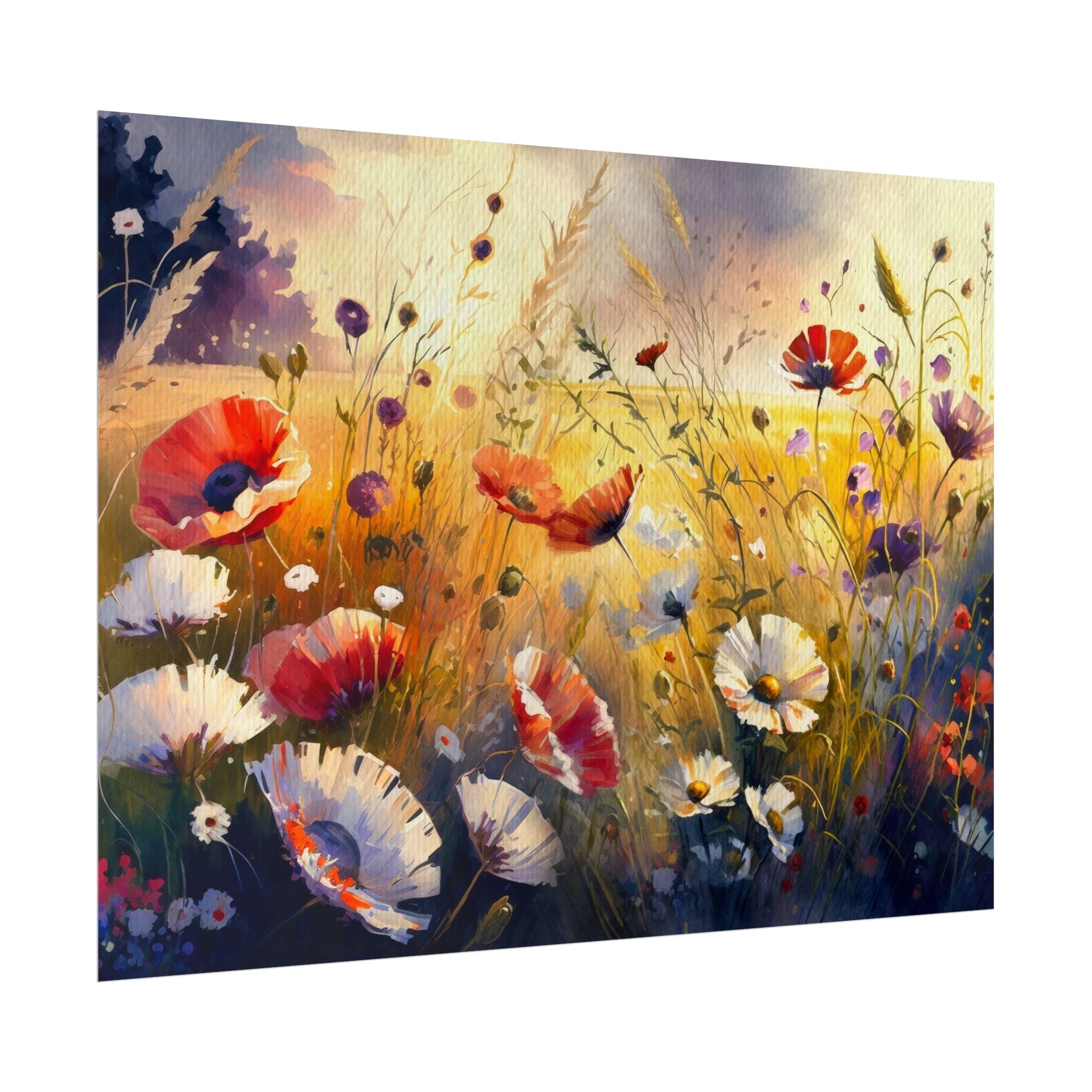 wild-flower-market-poster-wall-decor-floral-home-decor-vintage-botanical-landscape-farm-house-wall-art-field-of-flowers-print