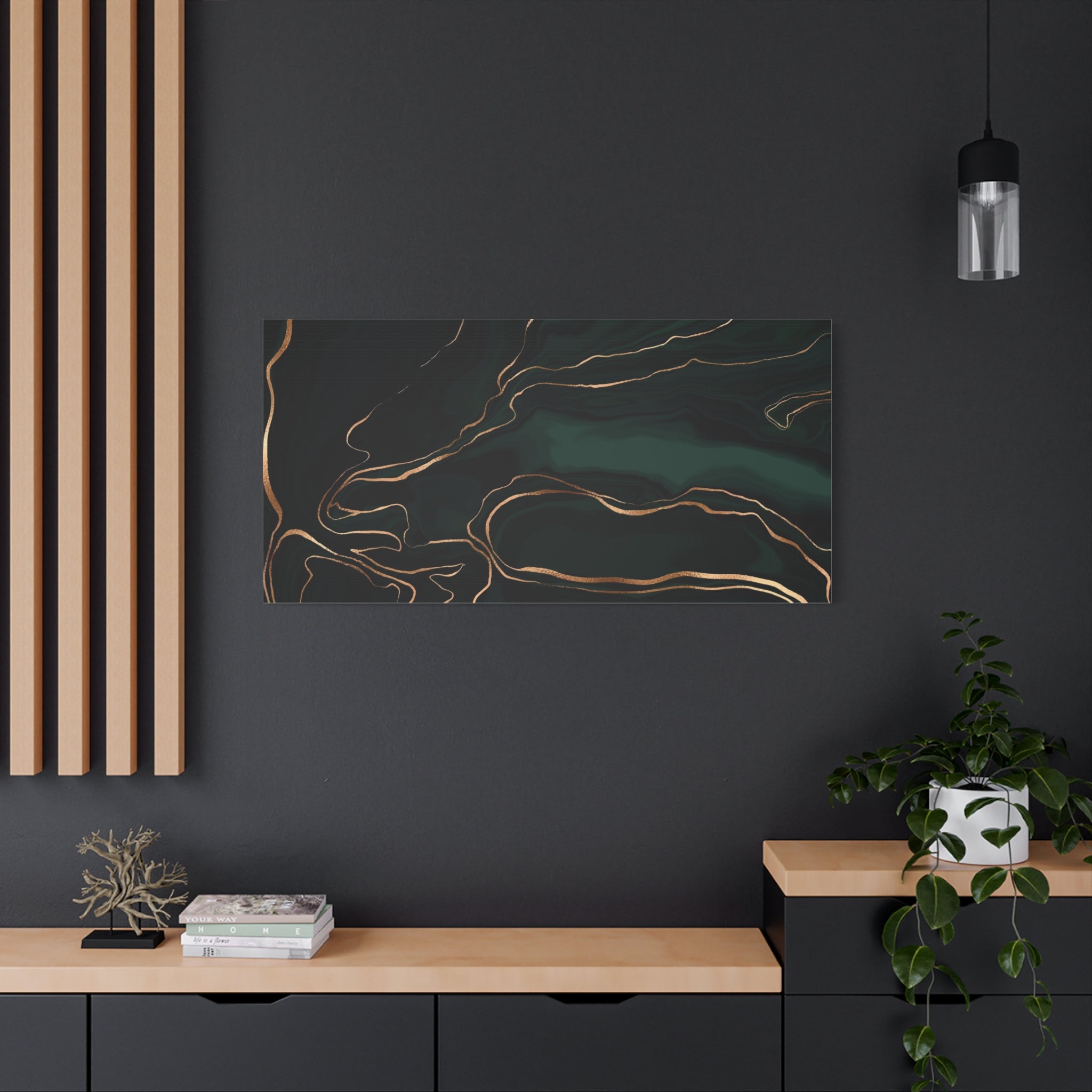 canvas-print-abstract-green-gold-painting-wall-art-home-decor-office-decor-green-canvas-bedroom-modern-art-green-print