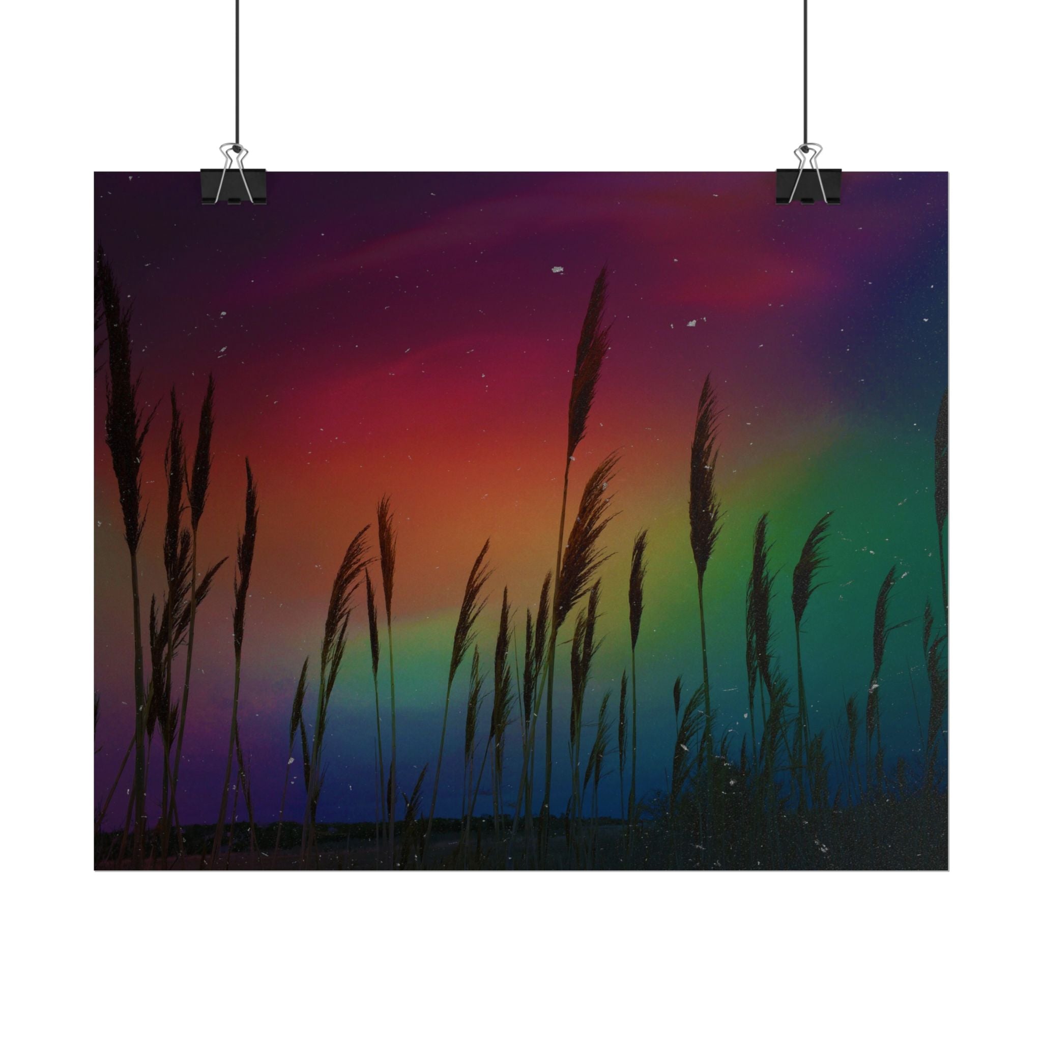 aurora-borealis-poster-wall-art-scenery-northern-lights-poster-print-home-wall-decor-starry-night-picture-housewarming-gifts-
