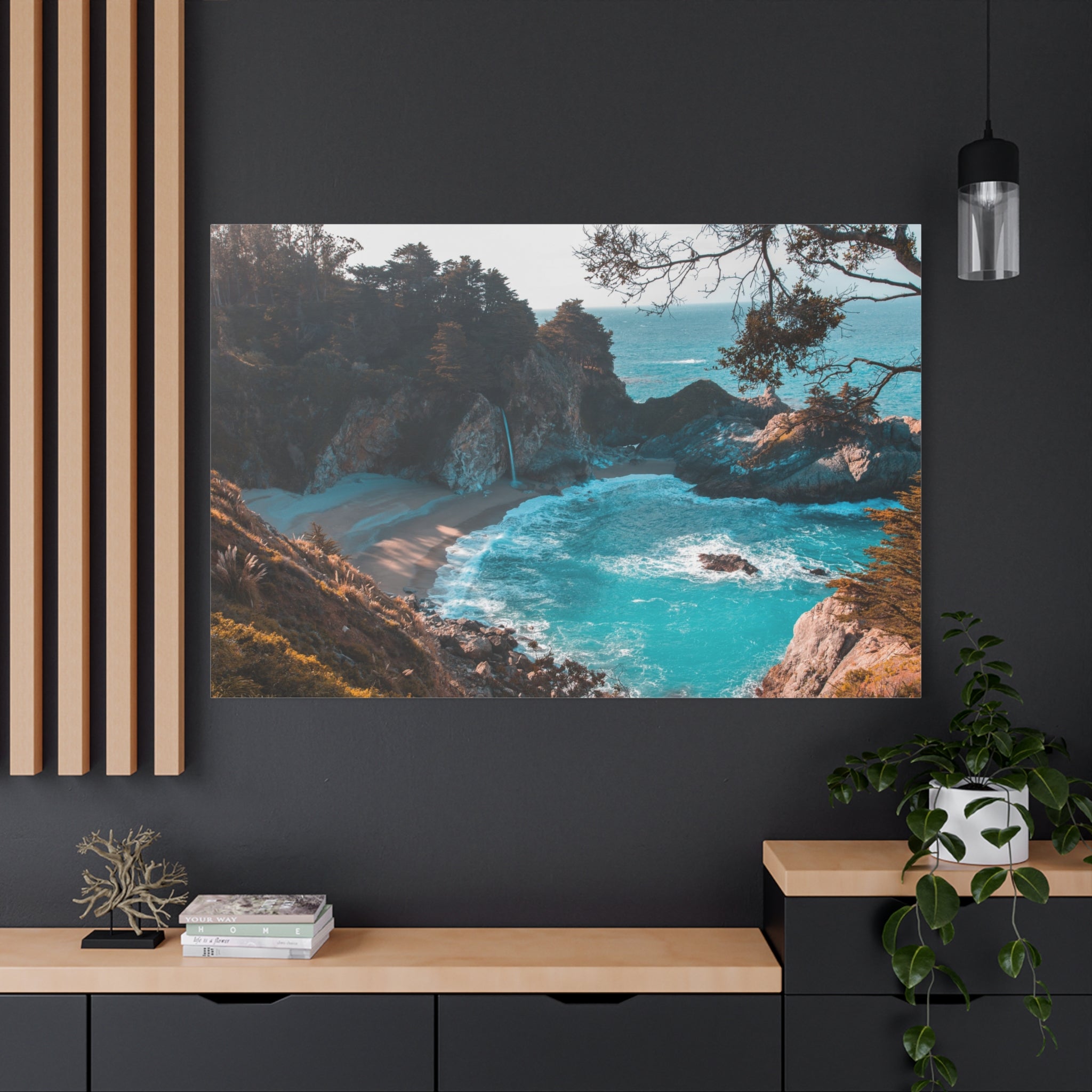 canvas-print-beach-sea-nature-scenery-home-decor-wall-art-ocean-sunset-coastal-landscape-matte-stretched-home-decoration