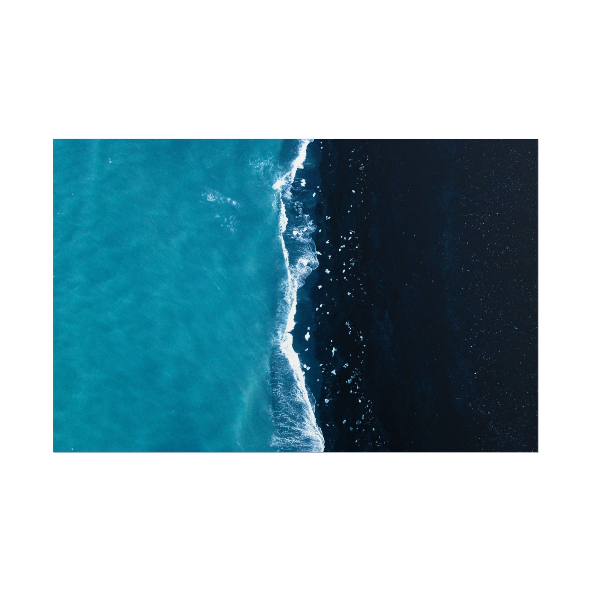 ocean-minimalist-decor-poster-print-beach-wall-art-coastal-photography-blue-ocean-print-sand-landscape-home-office-decoration