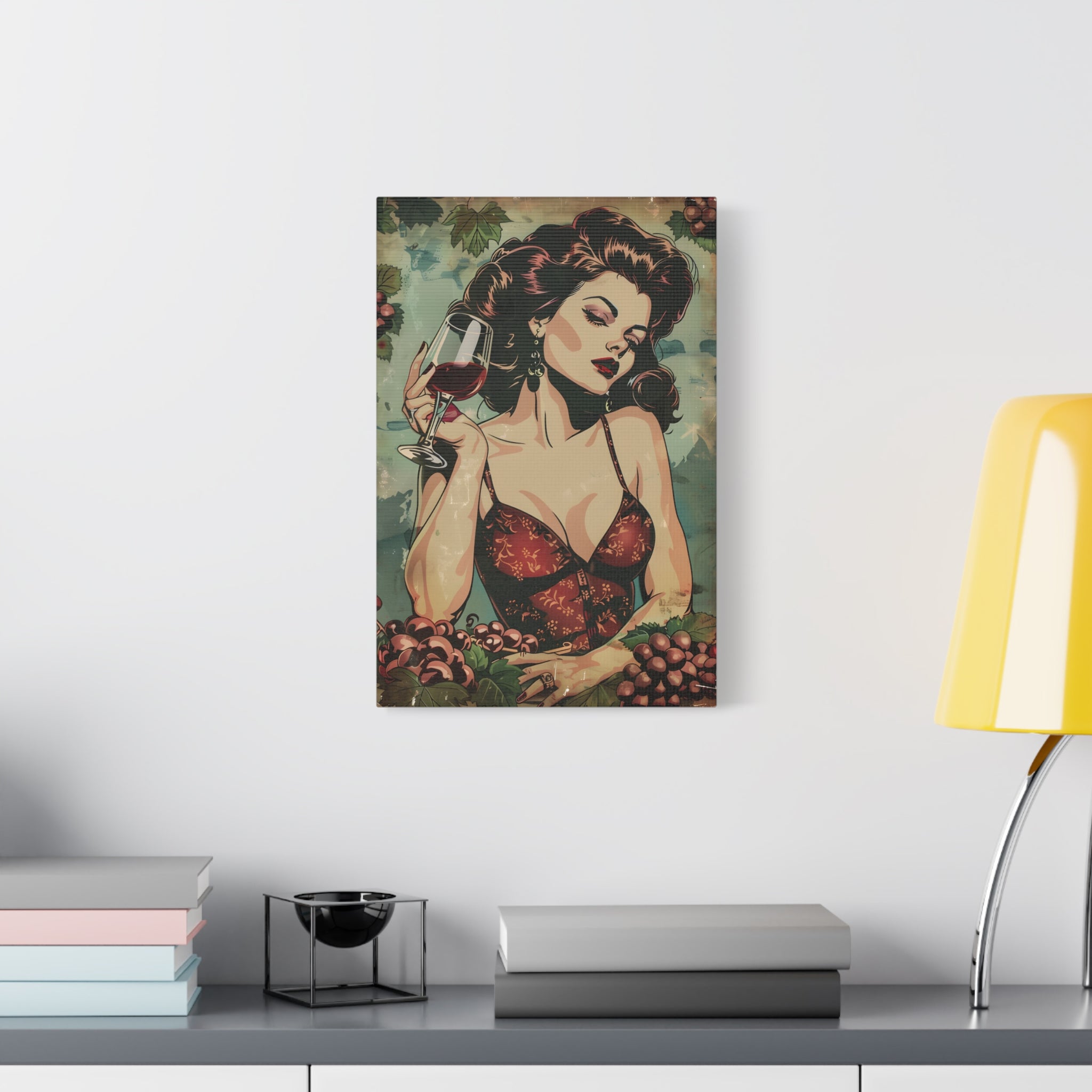 vintage-pin-up-girl-canvas-print-vine-canvas-wall-art-retro-pinup-poster-pin-up-illustration-home-decor-wall-hanging-vintage-