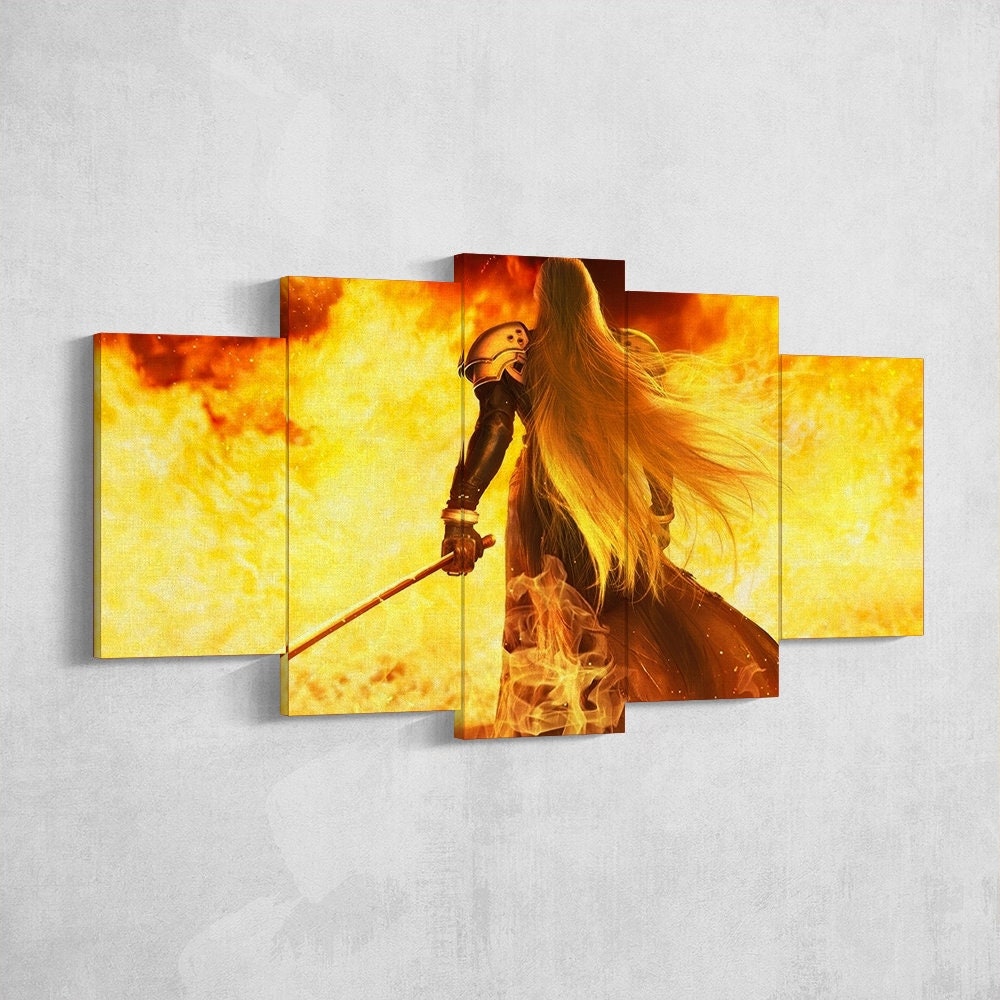 final-fantasy-sephiroth-5-piece-canvas-wall-art-final-fantasy-14-final-fantasy-7-final-fantasy-5-piece-final-fantasy-poster-5