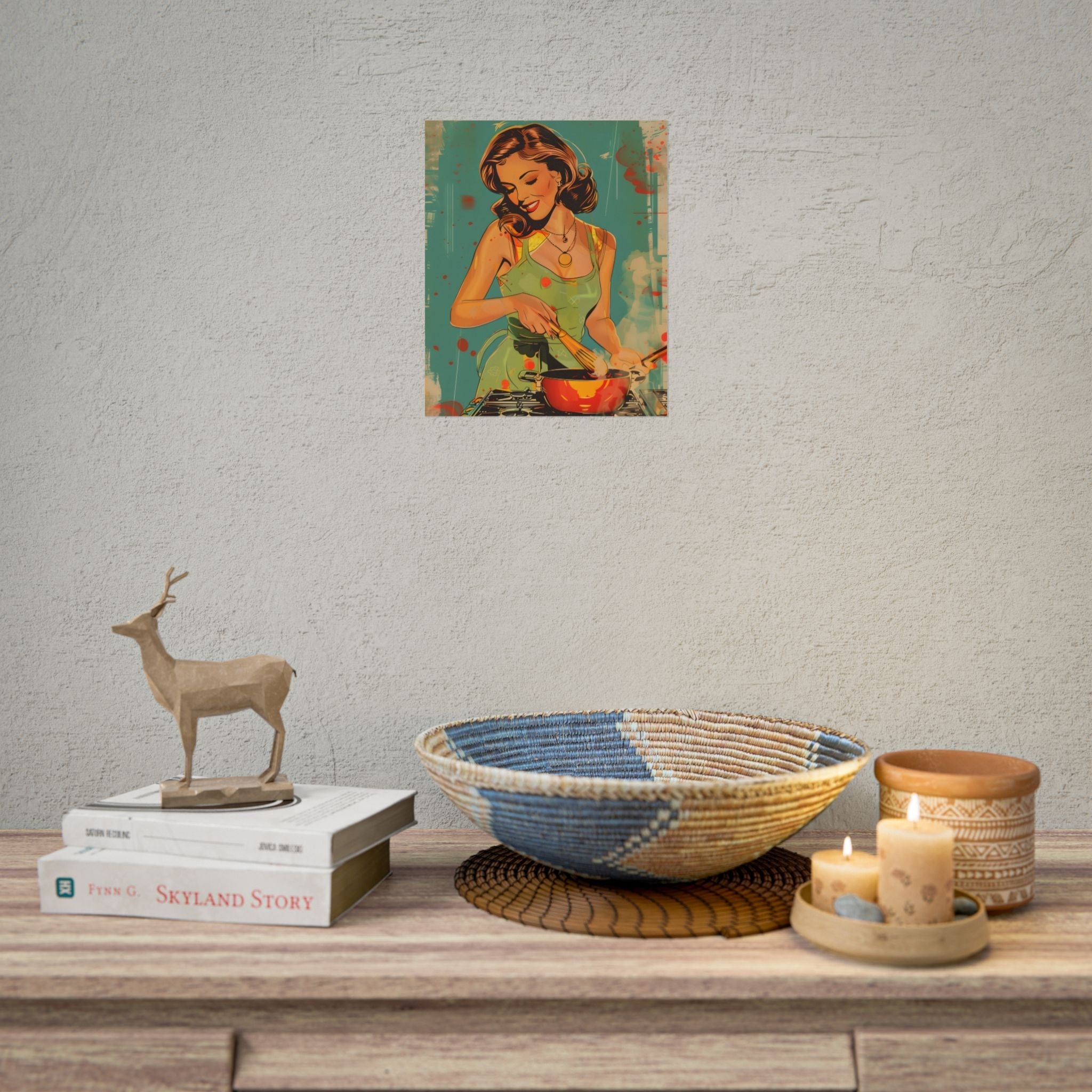 vintage-pin-up-girl-poster-print-vintage-Poster-wall-art-housewife-retro-pinup-poster-pin-up-illustration-home-decor-wall-han