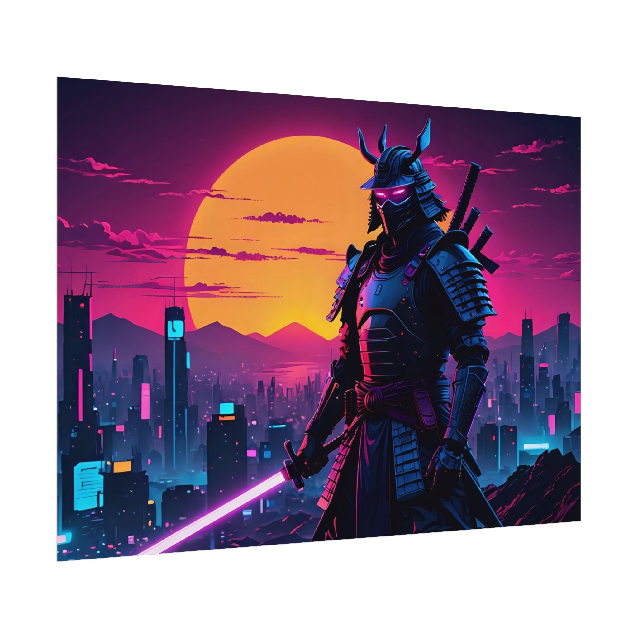 samurai-retrowave-poster-print-synthawave-wall-art-poster-gift-for-anime-fans-home-decor-japanese-art-retro-aesthetic-lightsa
