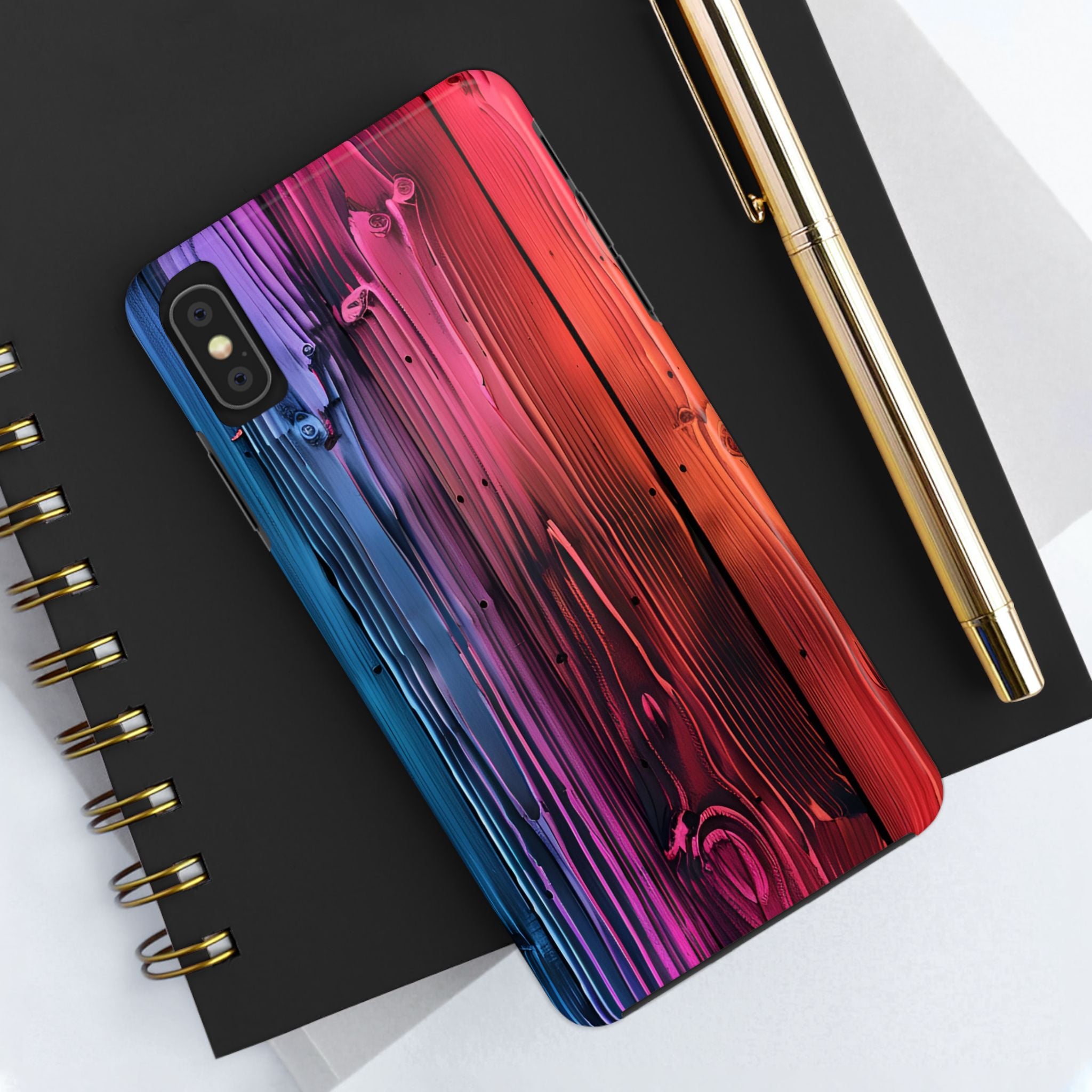 disco-neon-tough-iphone-cases-wood-grain-texture-iphone-case-cover-protective-iphone-shell-unique-iphone-accessories-iphone-1