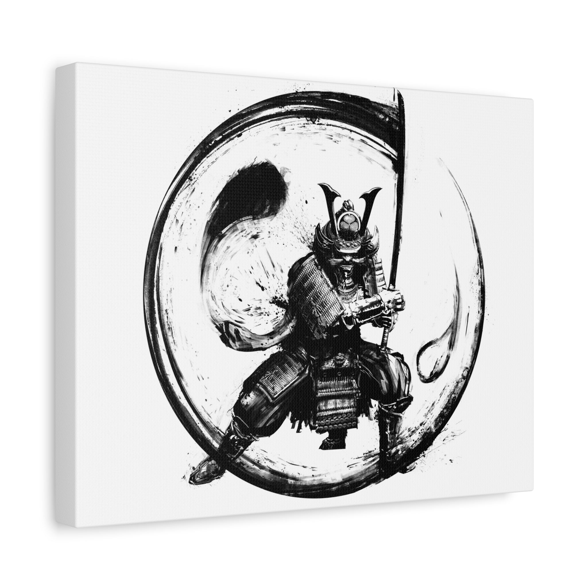 canvas-wall-art-japanese-samurai-ying-yang-katana-oni-mask-black-and-white-home-decor-zen-wall-hanging-asian-art-samurai-swor