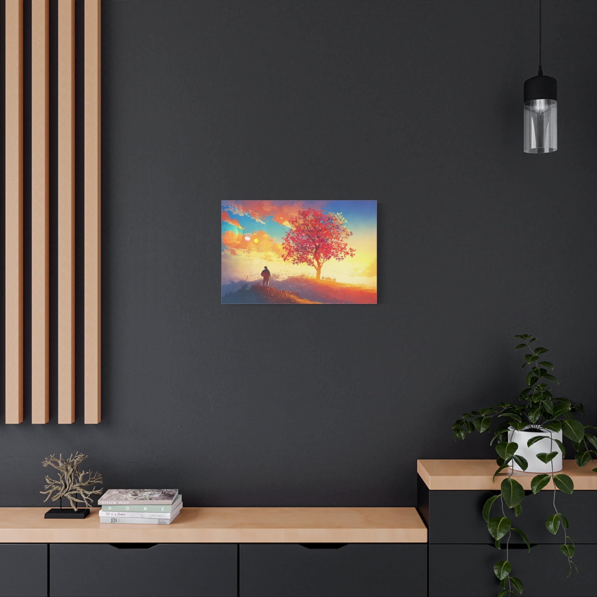 fall-canvas-wall-art-fall-sunset-tree-print-stretched-matte-canvas-home-decor-autumn-decor-gift-for-nature-lovers