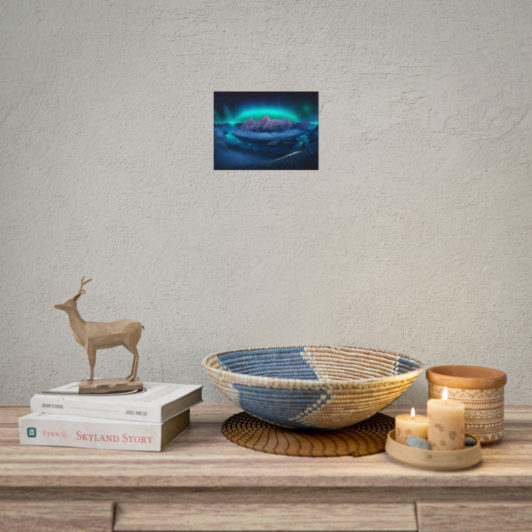 aurora-borealis-poster-wall-art-print-scenery-northern-lights-large-wall-art-home-decor-starry-night-picture-housewarming-gif