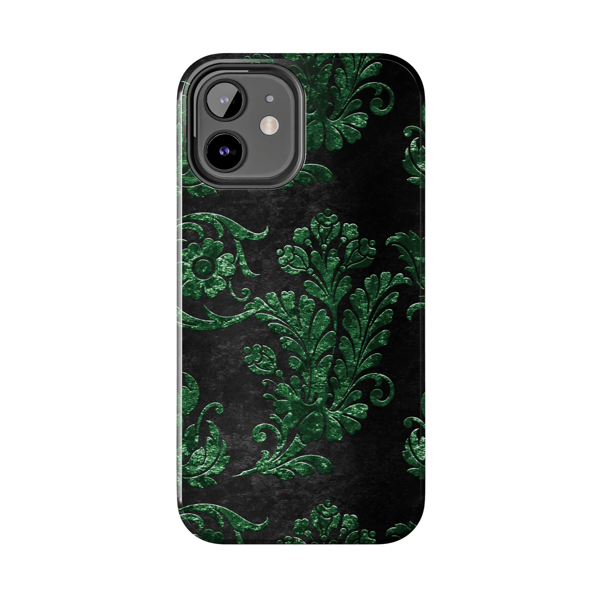 embossed-emerald-velvet-tough-iphone-case-protective-iphone-cover-heavy-duty-iphone-case-rugged-phone-case-durable-smartphone