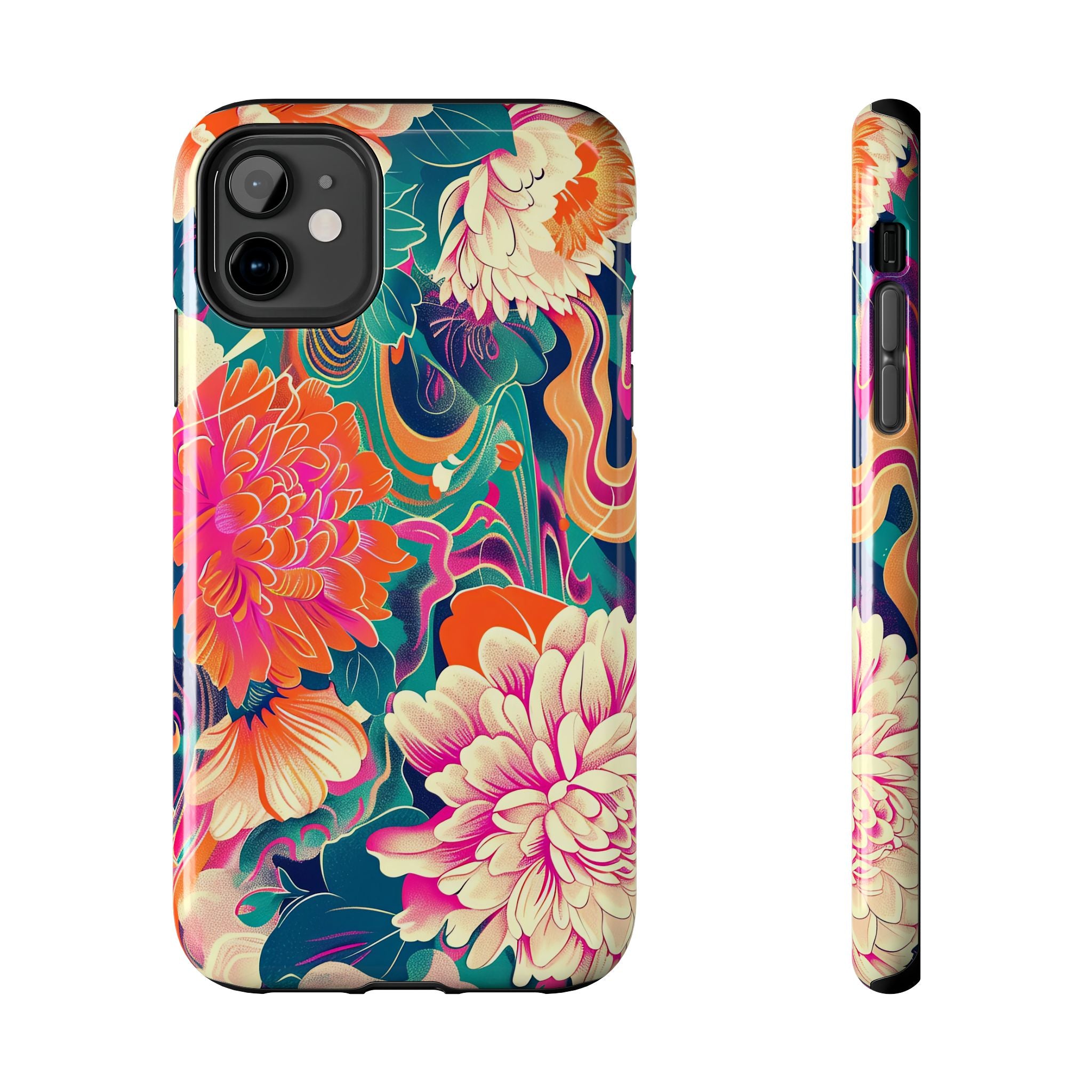 iphone-tough-case-retro-japanese-flowers-floral-phone-cover-vintage-japanese-style-protective-phone-case-asian-floral-design-